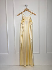 LouLou Studio Yellow Silk Maxi Dress (XS)