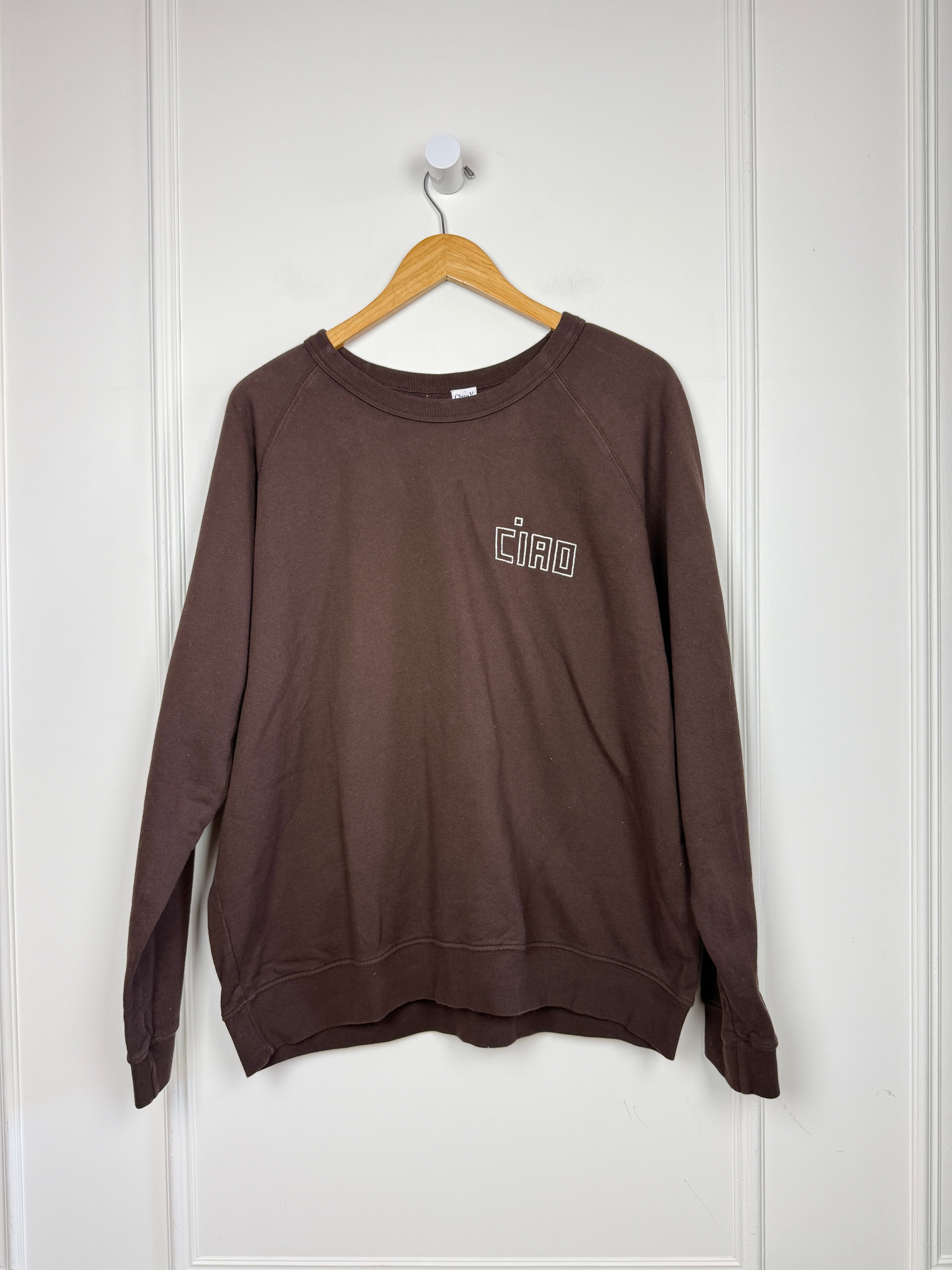 Clare V Brown Sweatshirt (XL)