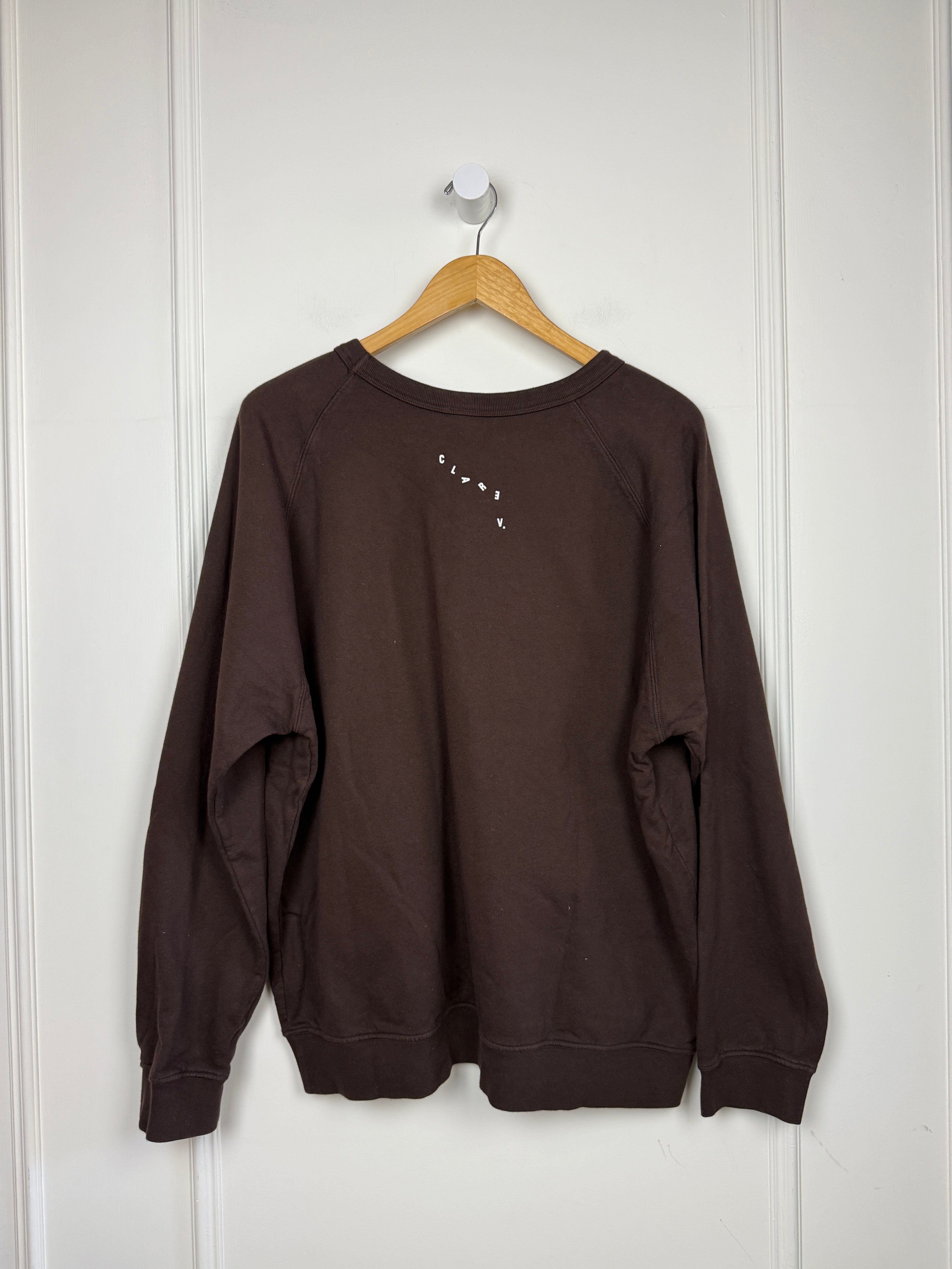 Clare V Brown Sweatshirt (XL)