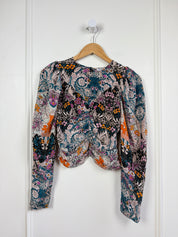 Maria Cher Silk Blouse (S)