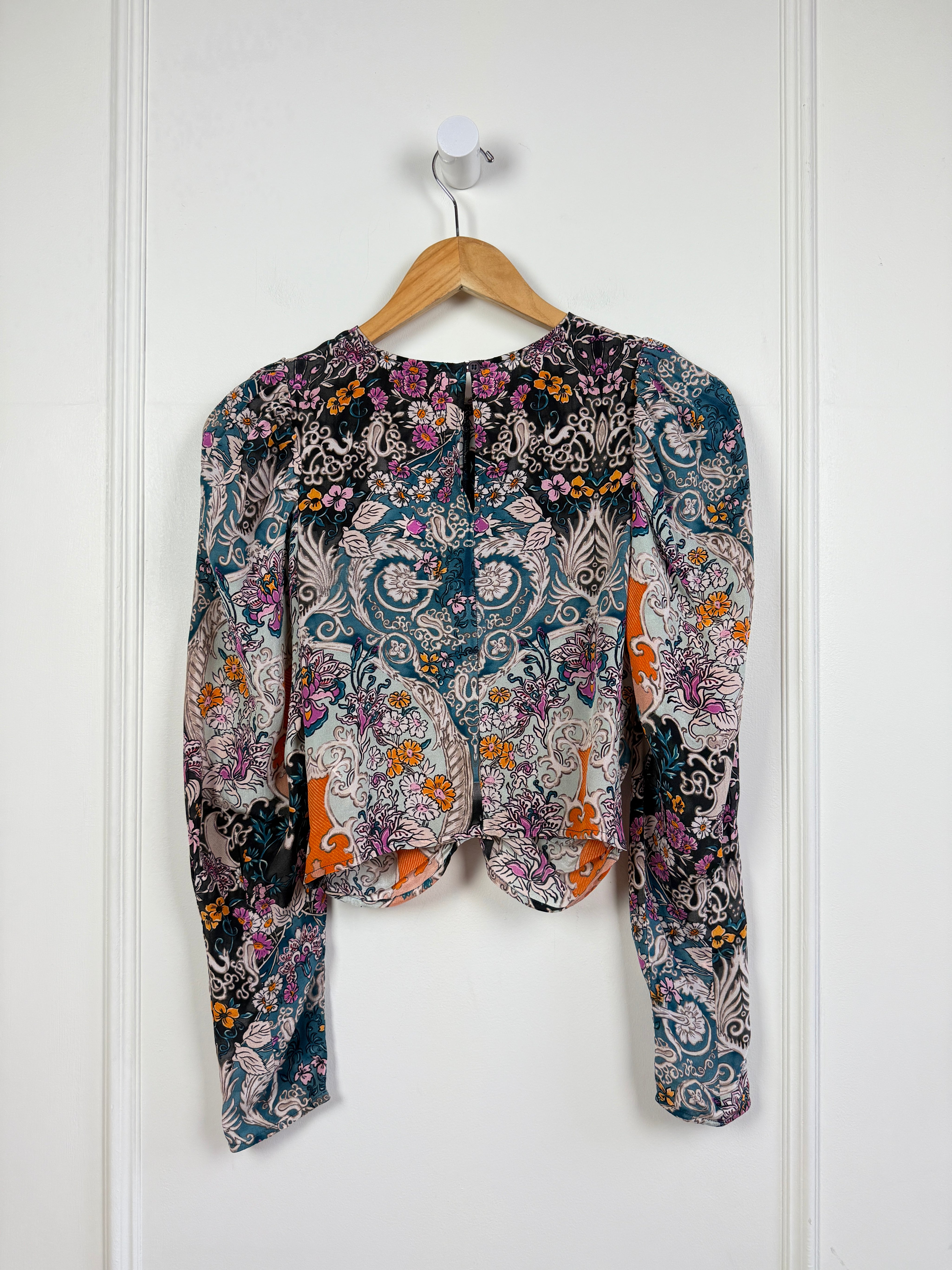 Maria Cher Silk Blouse (S)