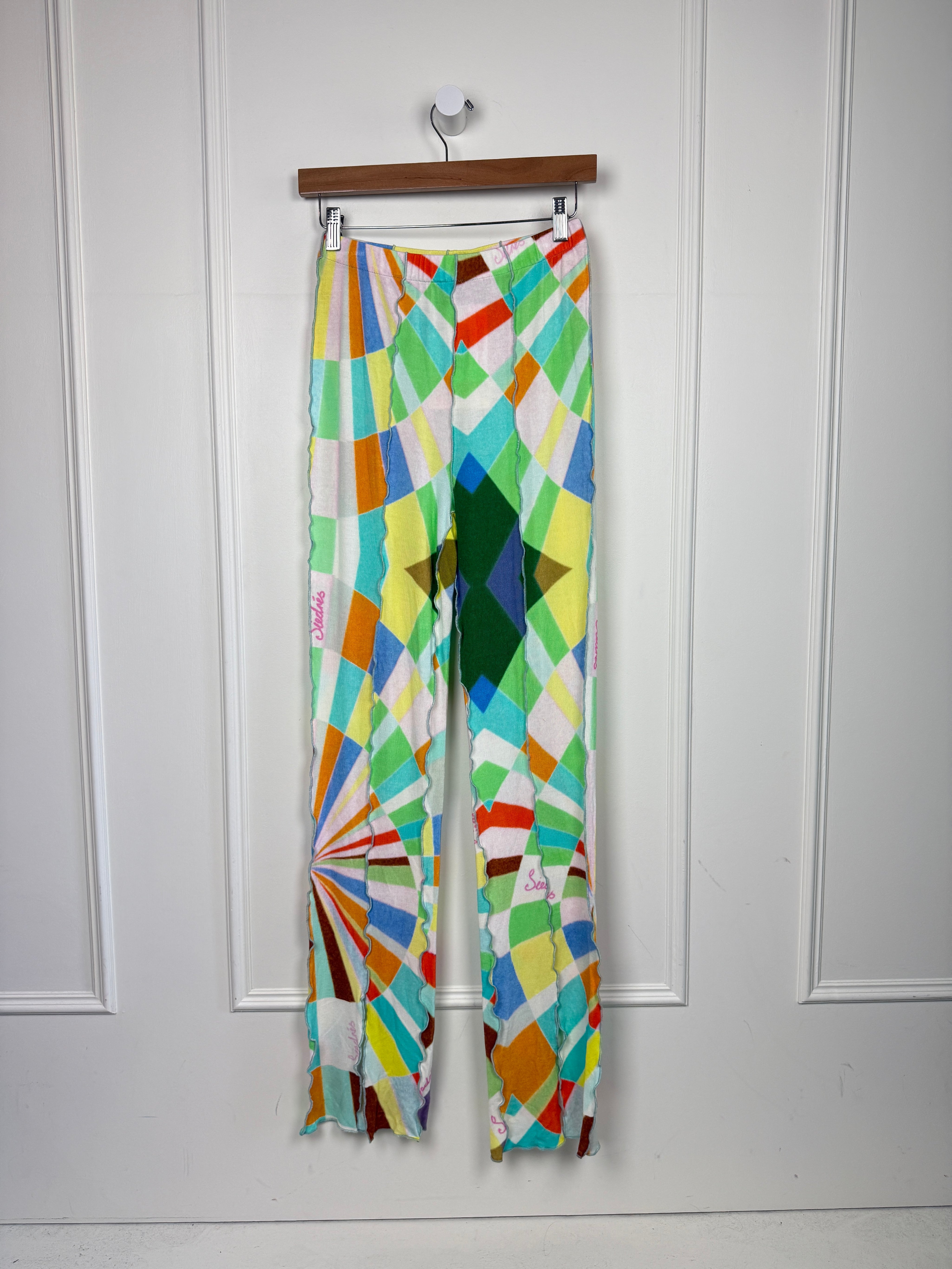 Siedres Kaleidoscope Printed Pants (M)