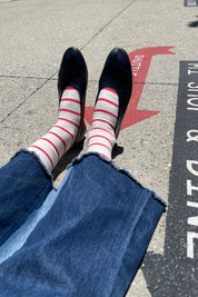 Le Bon Shoppe - Wally Socks | Candy Cane