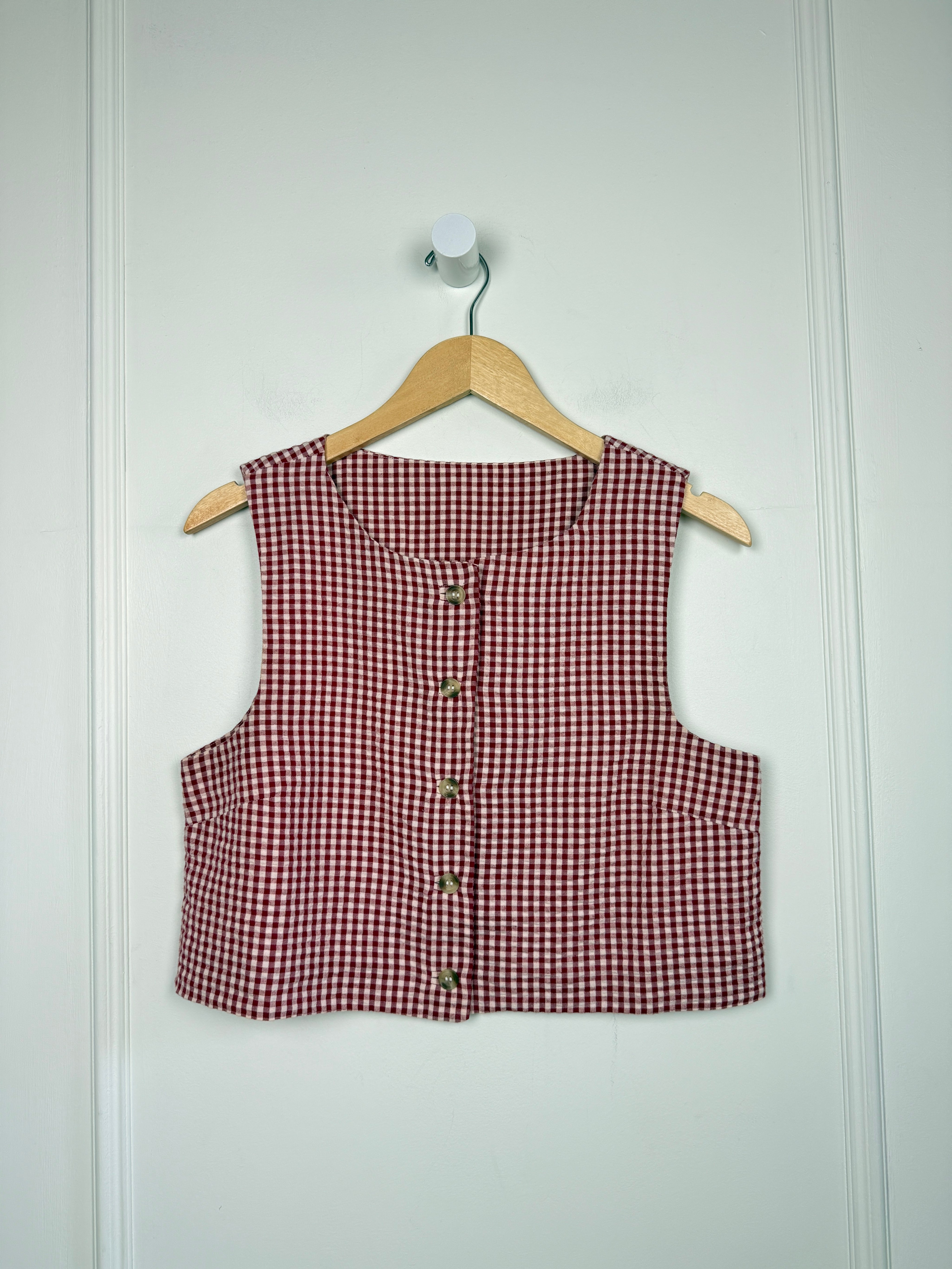 Posse Red Gingham Set (S)