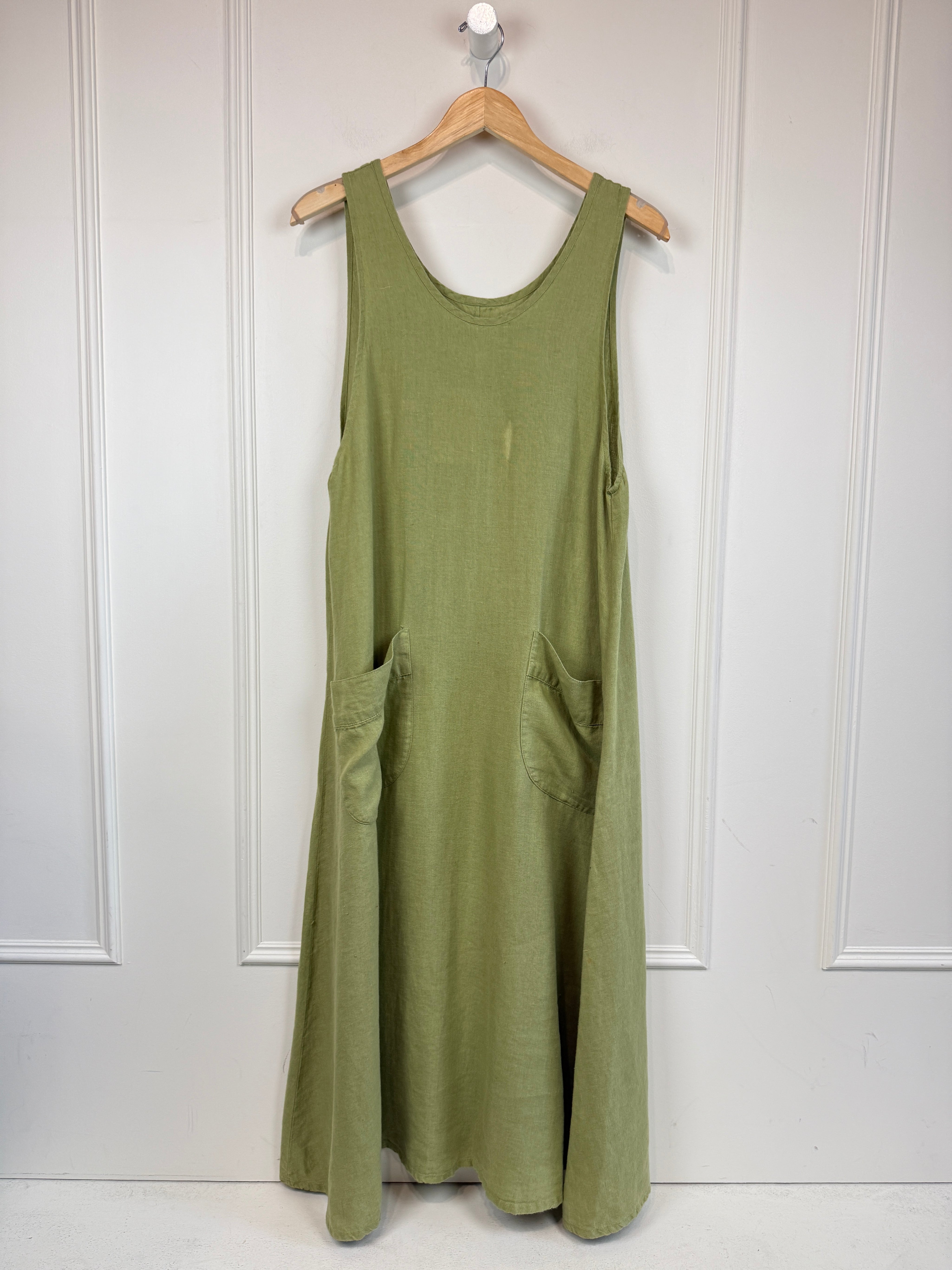 Flax Green Dress (S)