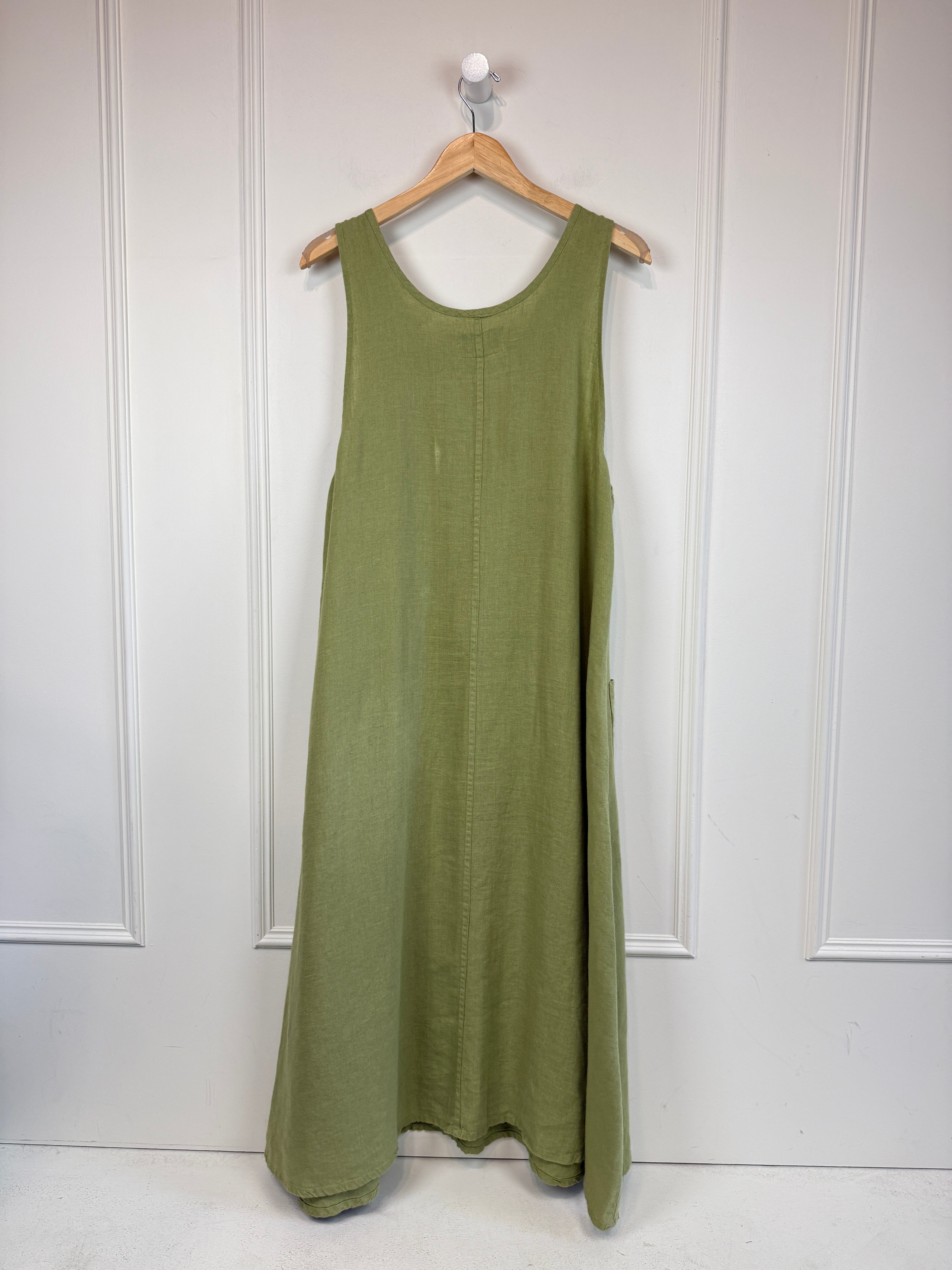 Flax Green Dress (S)