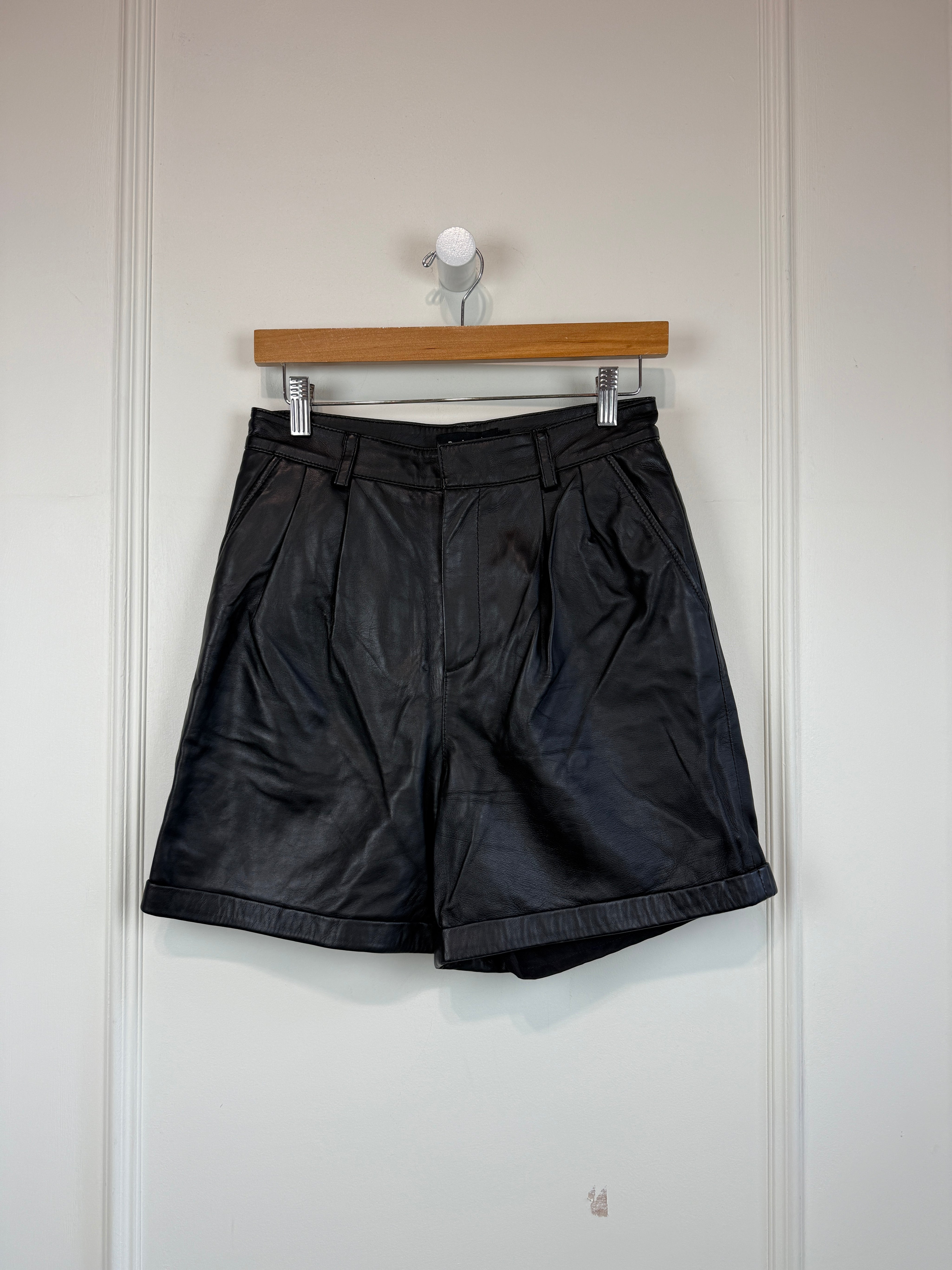 Deadwood Leather Shorts (S/38)