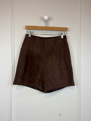 Deadwood Suede Shorts (S/38)