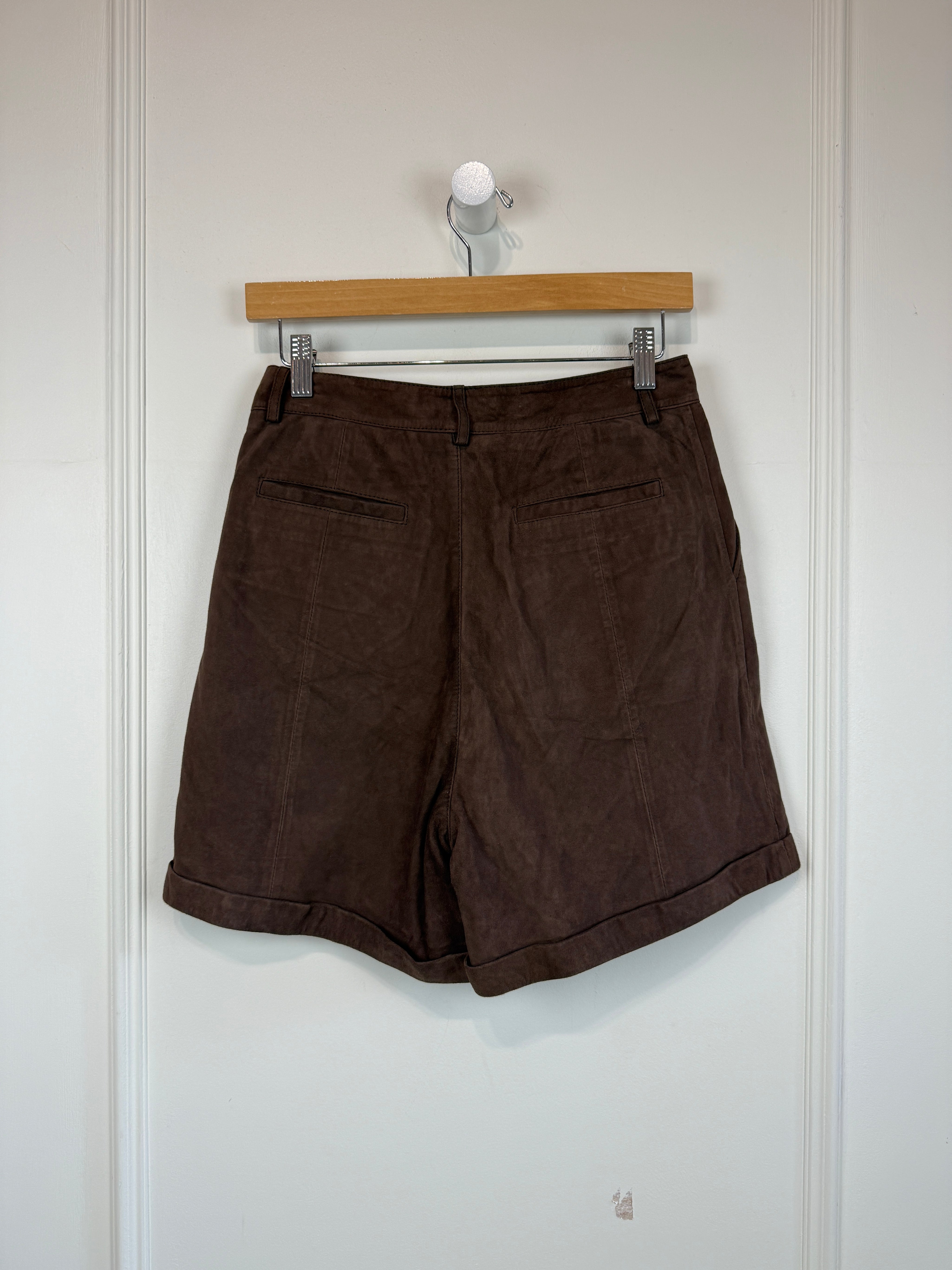 Deadwood Suede Shorts (S/38)