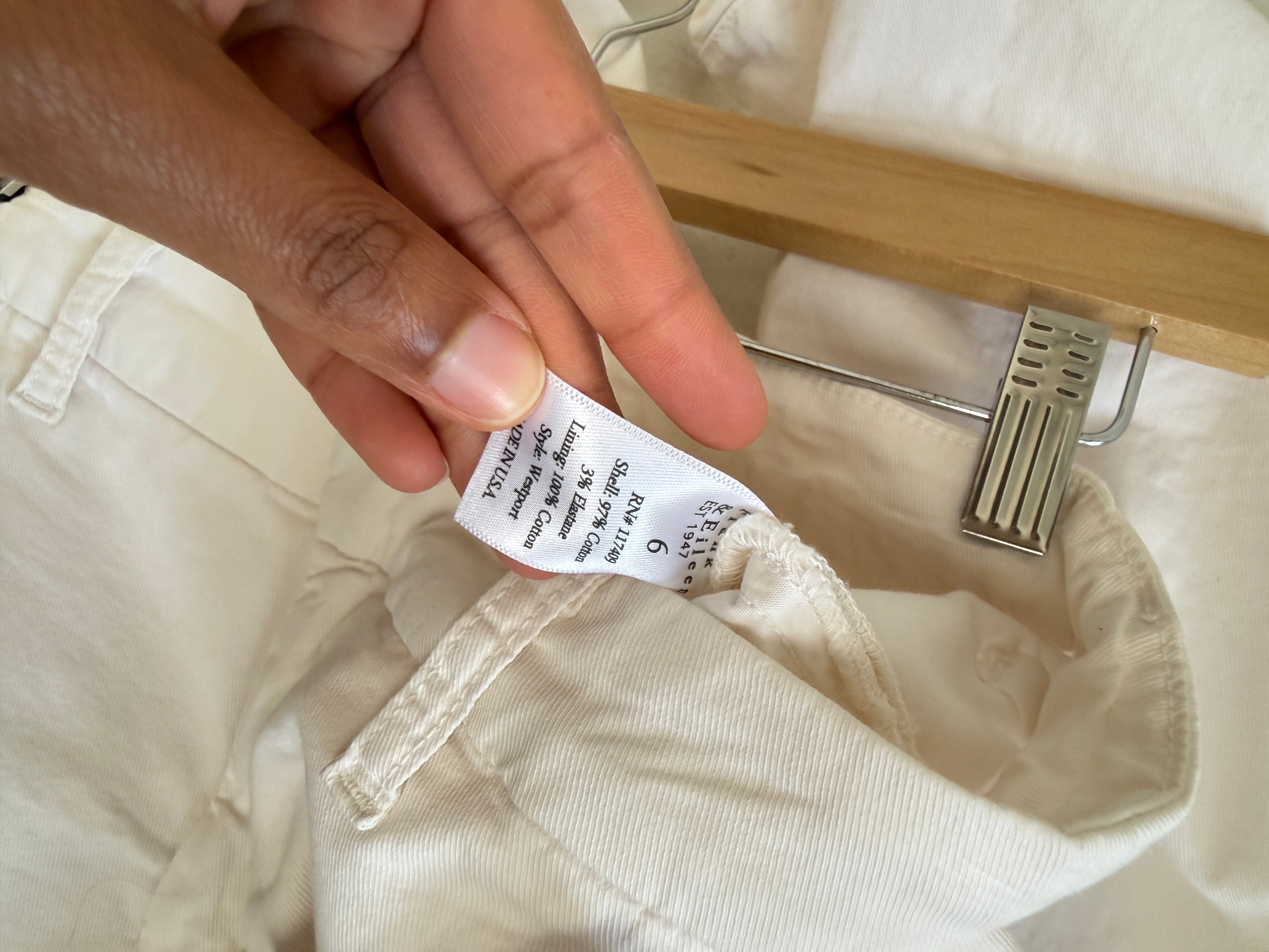 Frank & Eileen Cream Pants (6/28)