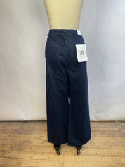 Re/Done Trouser Jean in Cross Hatch Rinse (30/10)