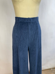 Suzie Kondi Navy The Megalo Palazzo Pants (L)