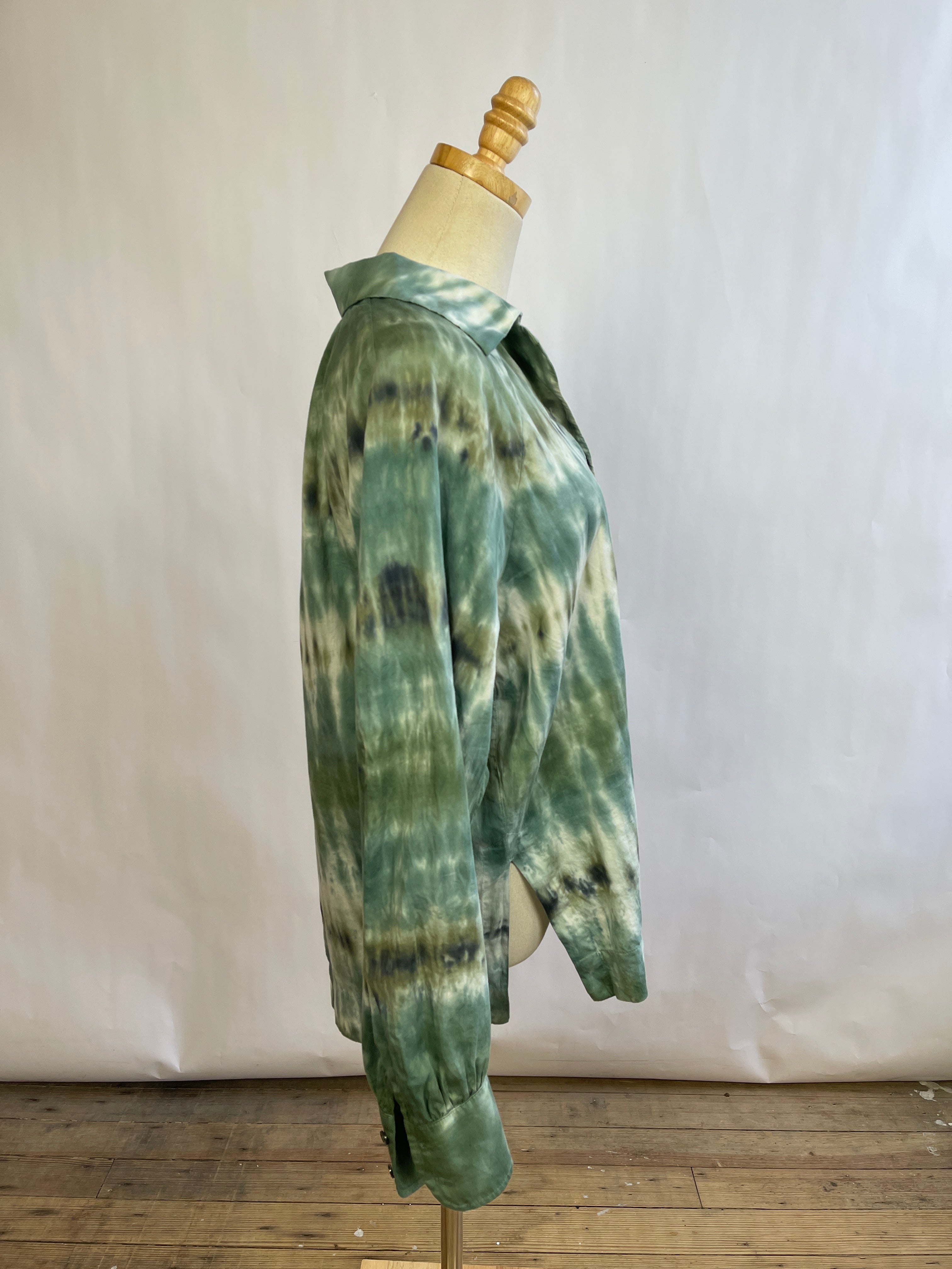 Raquel Allegra Green Shirt (M)