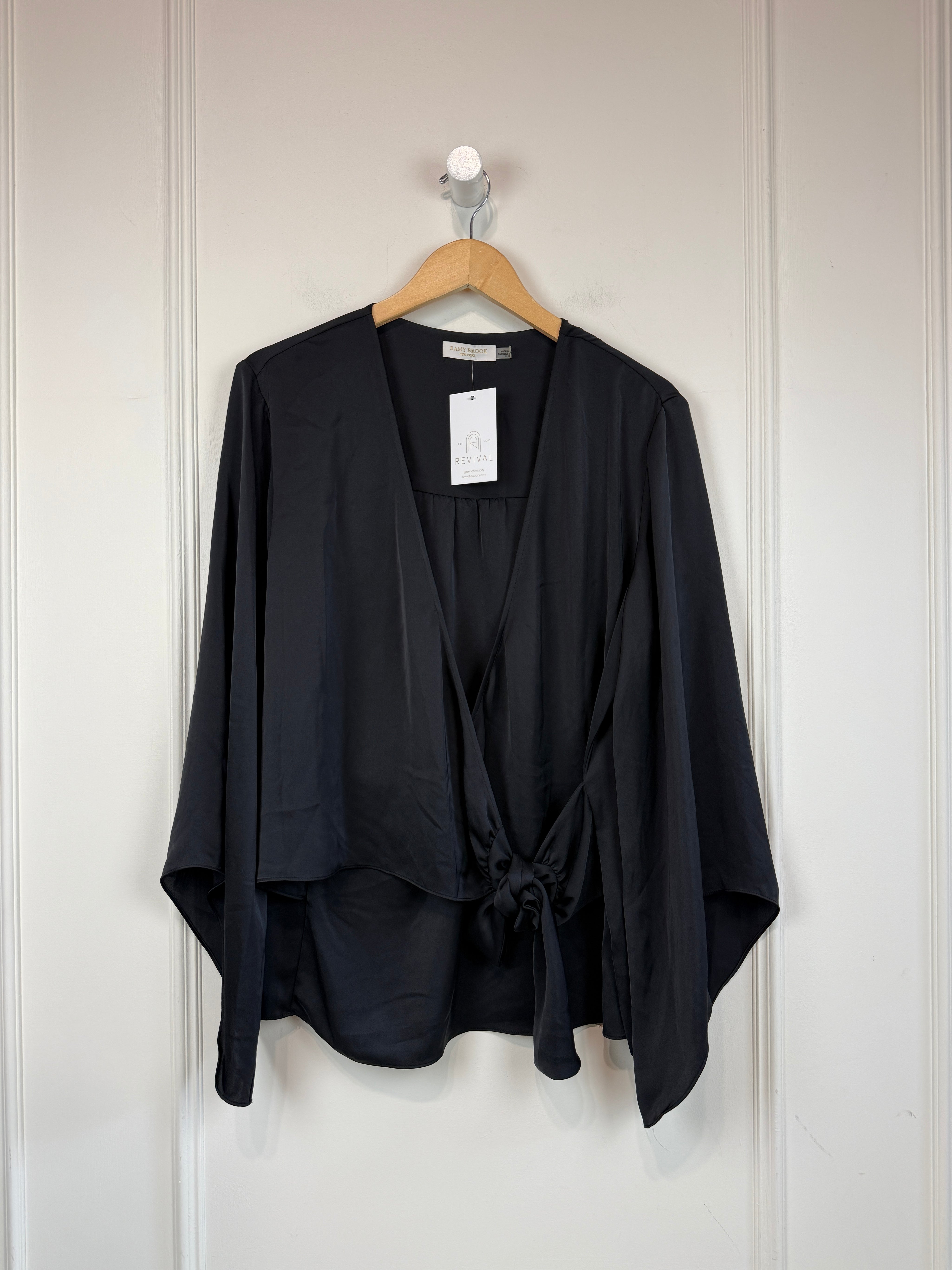 Ramy Brook Wrap Top (XL)