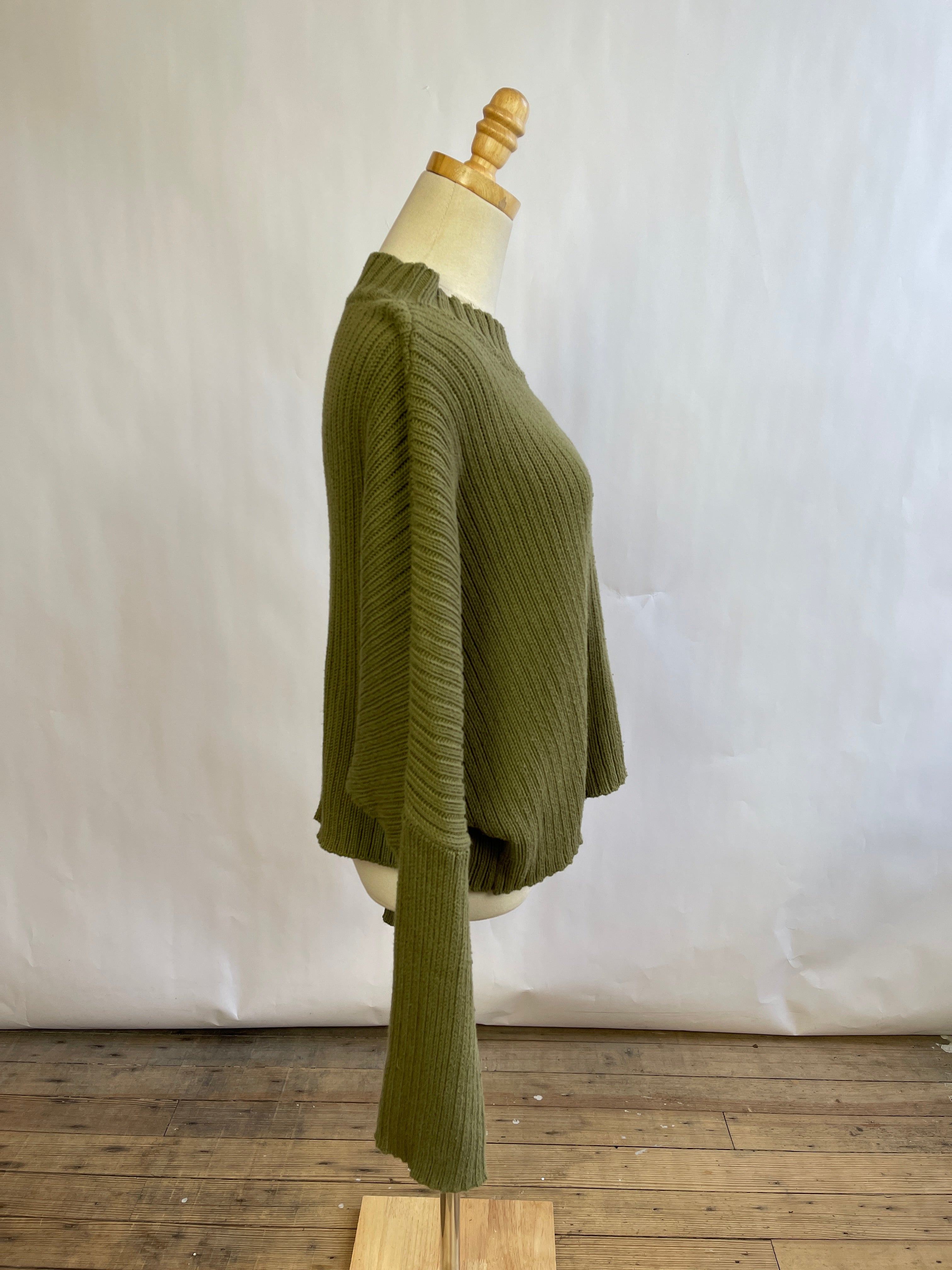 Honest Cotton Green Sweater (OS)