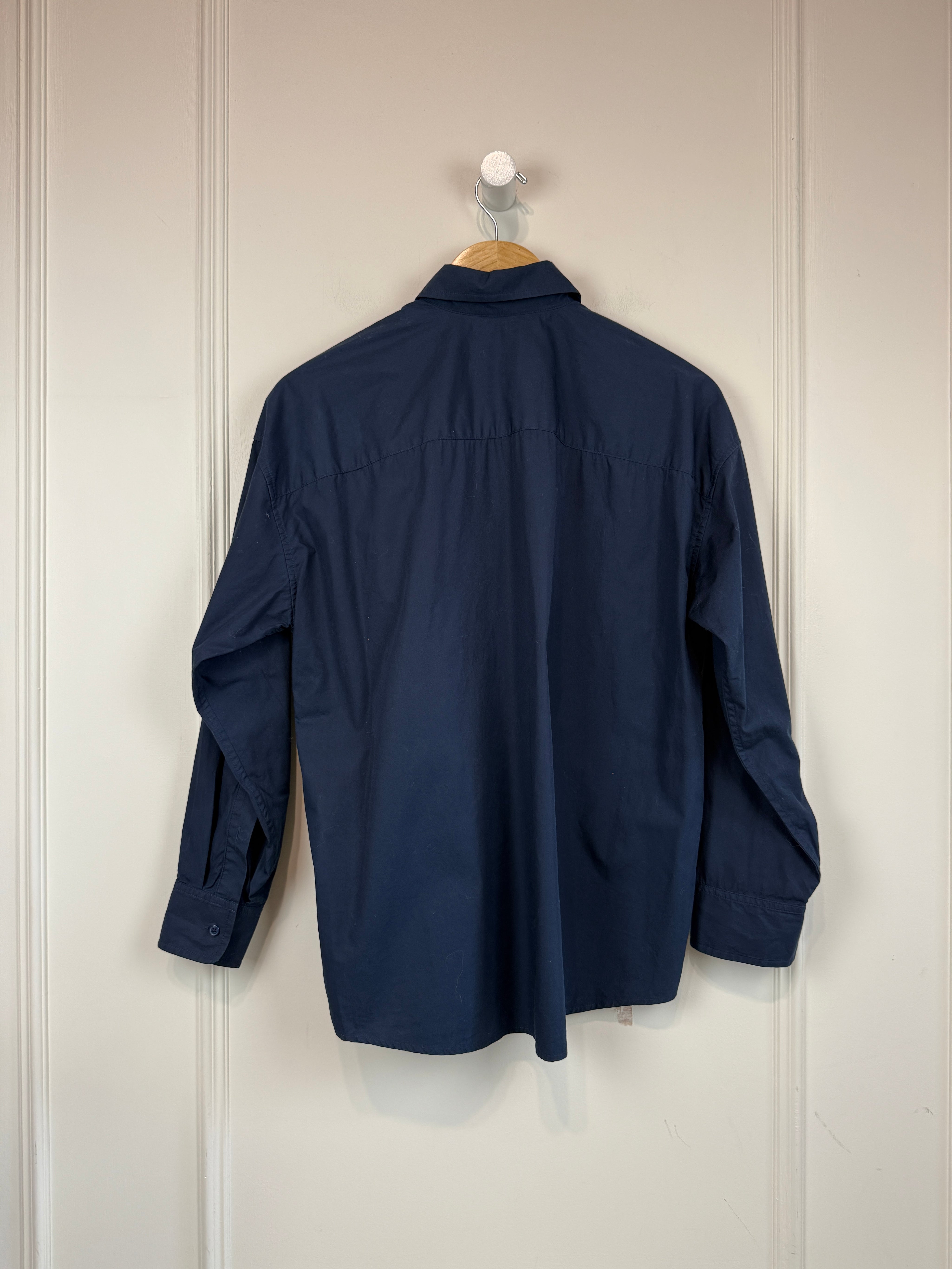 Nili Lotan Blue Button Down (XS)