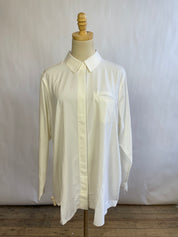 Athleta White Button Down (XL)