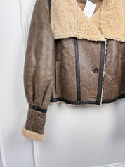 Veronica Beard Lamb Leather Jacket (6/M)