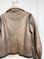 Veronica Beard Lamb Leather Jacket (6/M)