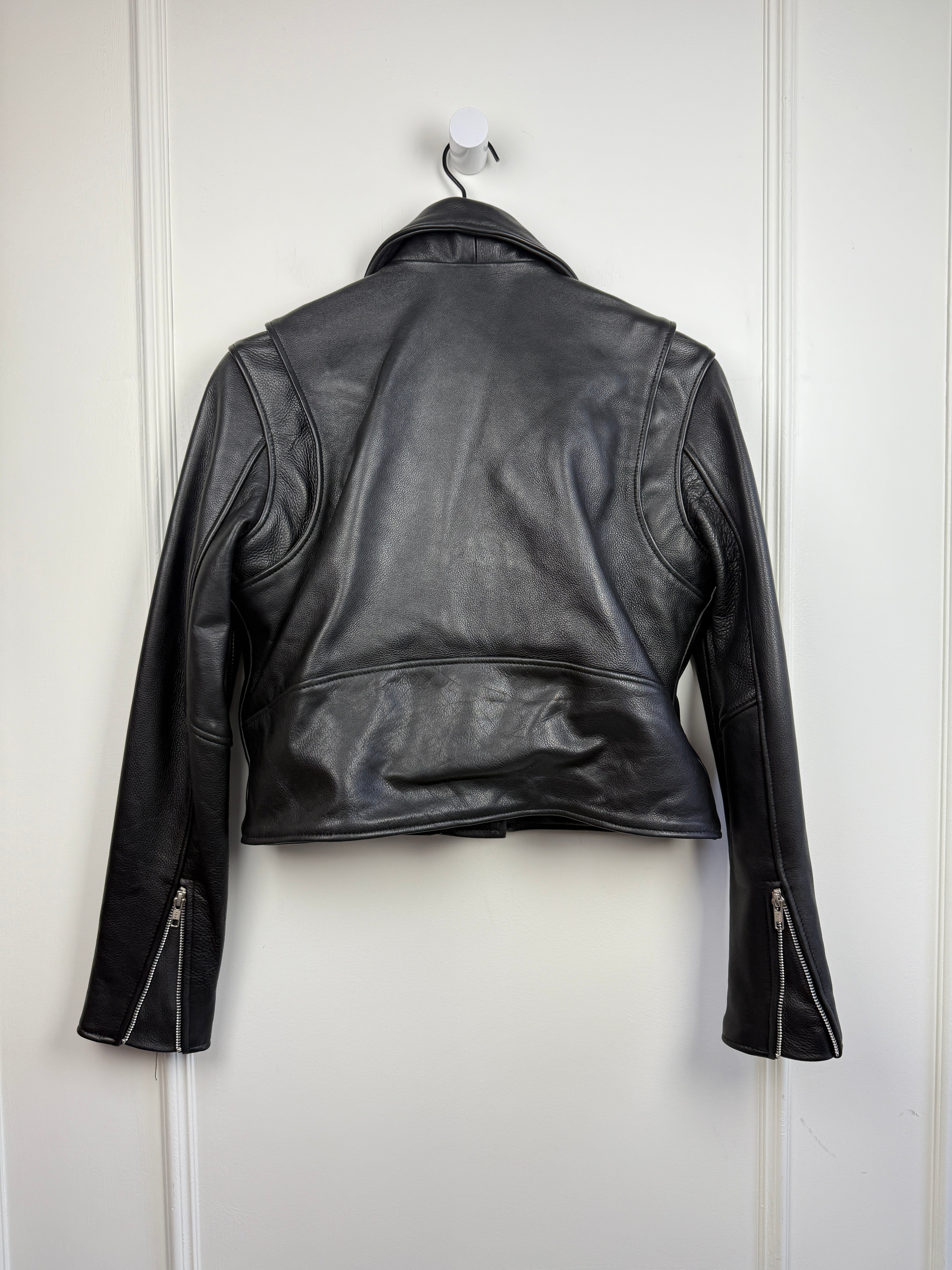 Understated Leather Classic Leather Jacket (L)