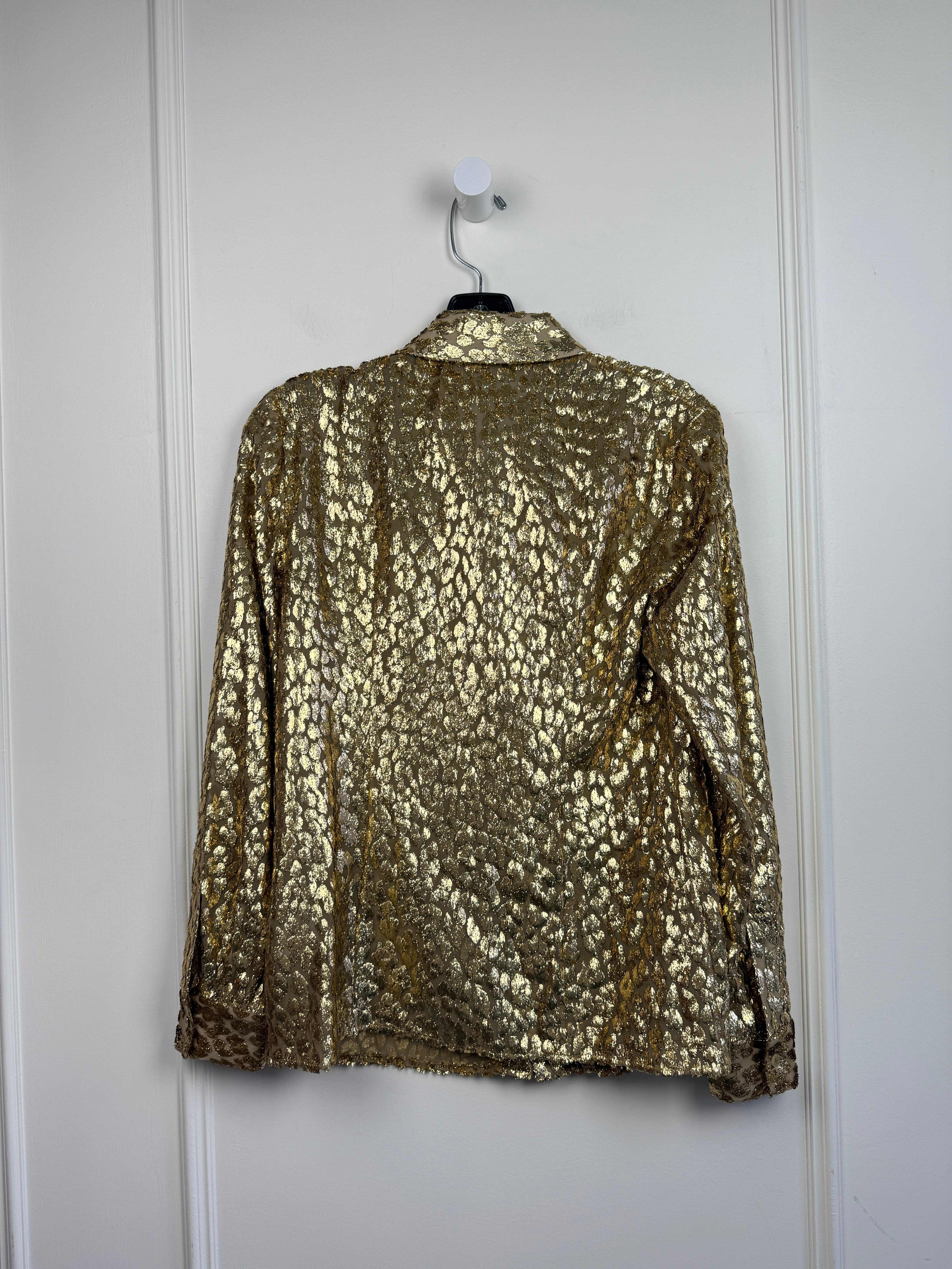 Michael Kors Collection Gold Blouse (4/S)