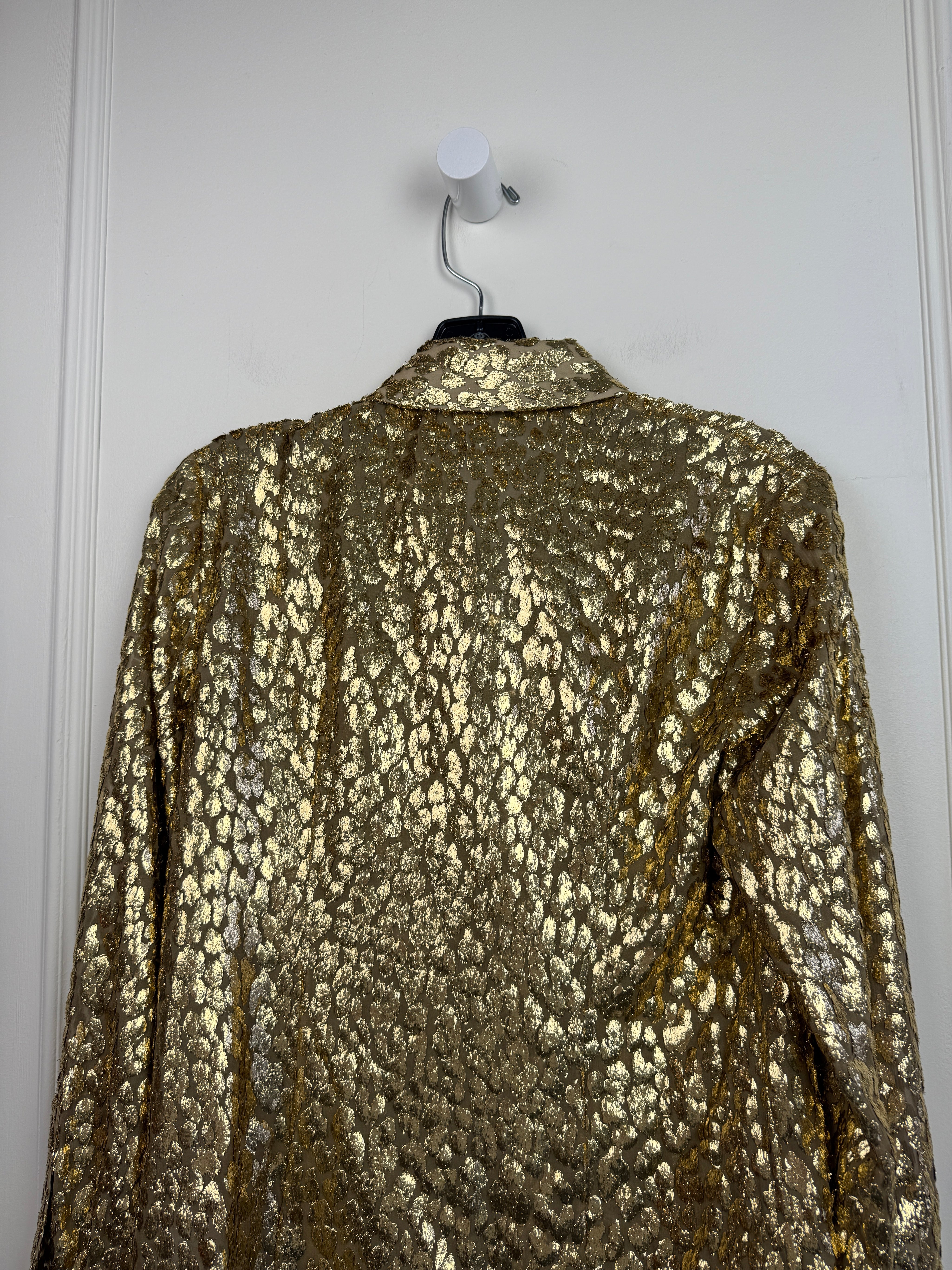 Michael Kors Collection Gold Blouse (4/S)