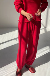 Le Bon Shoppe - Pointelle Balloon Pants | Red Apple