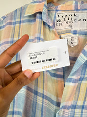 Frank & Eileen Linen Button Down (XS)