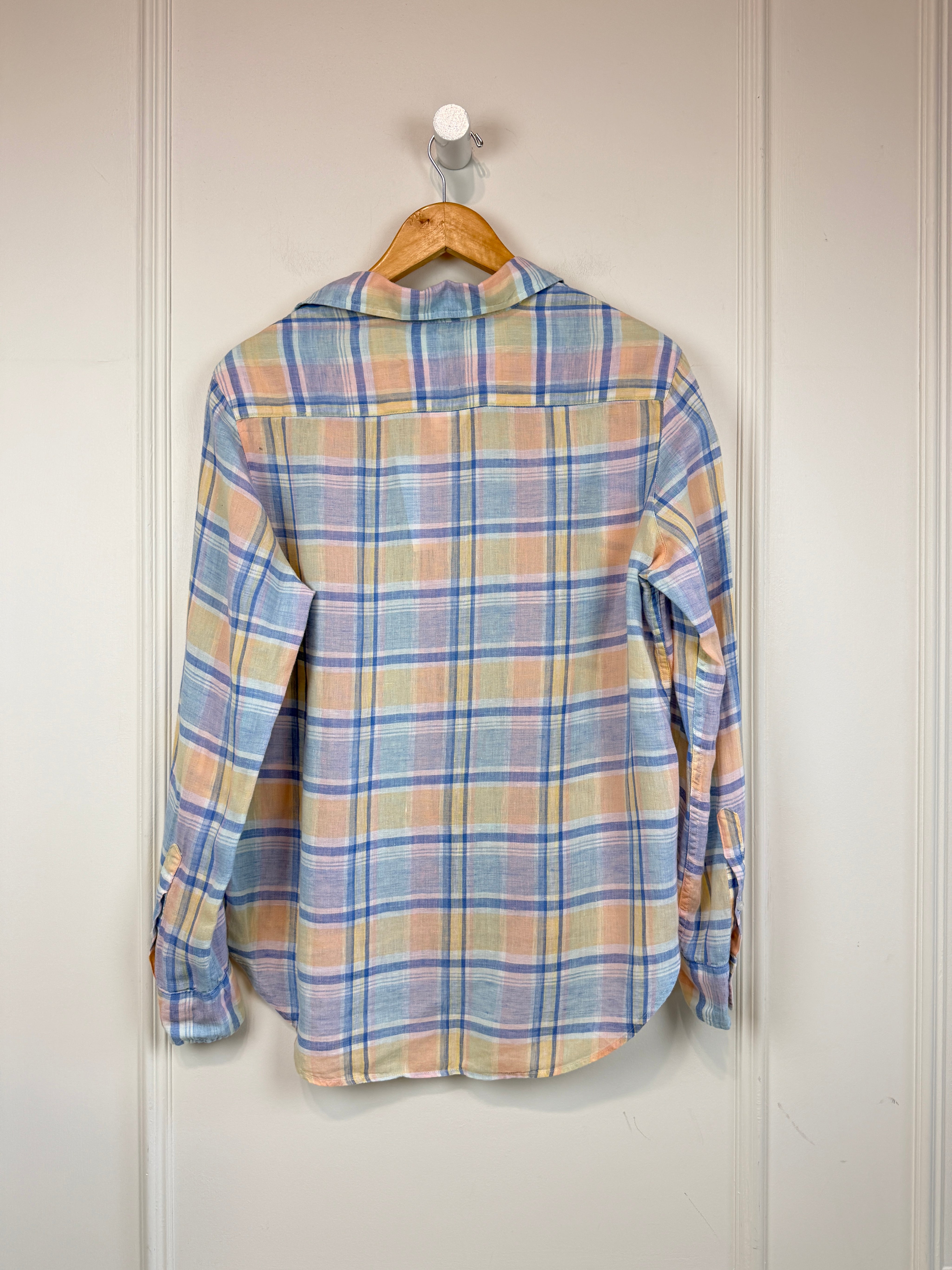 Frank & Eileen Linen Button Down (XS)