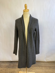 White + Warren Grey Cardigan (M)