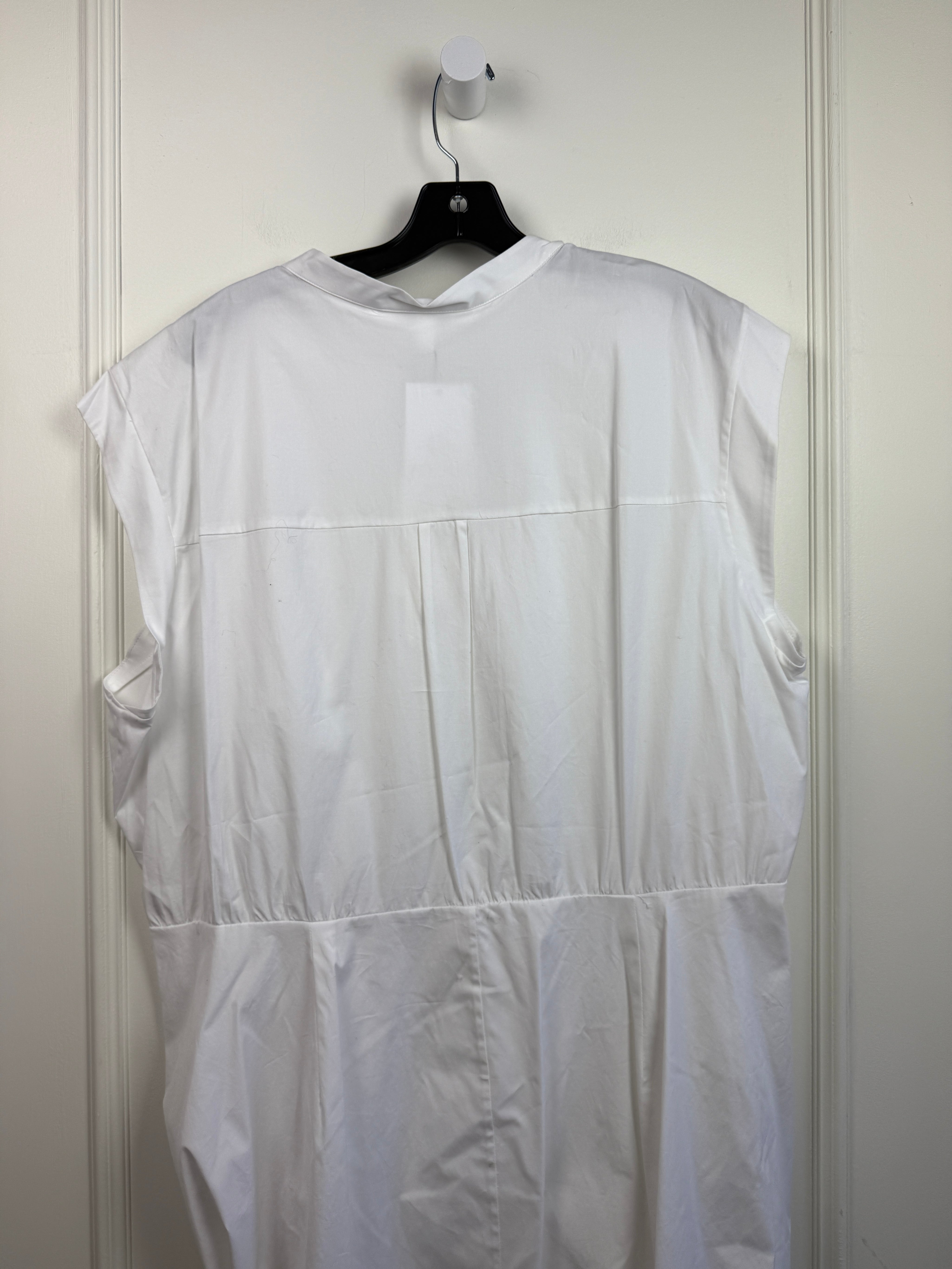 Veronica Beard Ruched Shirt Dress (24/3XL)