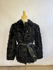 Antik Batik Fuzzy Wool Coat (XS)