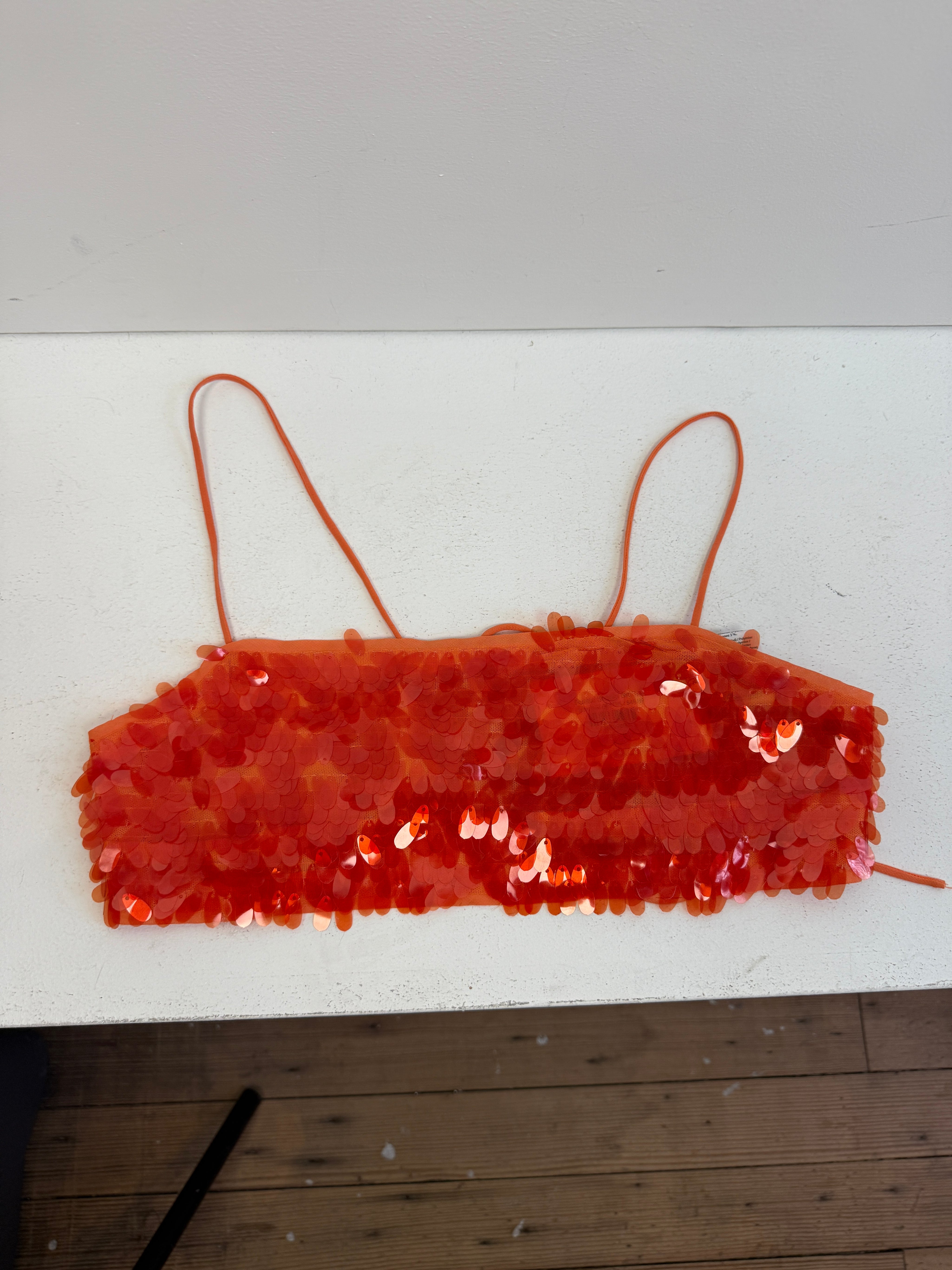 Rotate by Christensen Birger Sequin Bra Top (6/M)