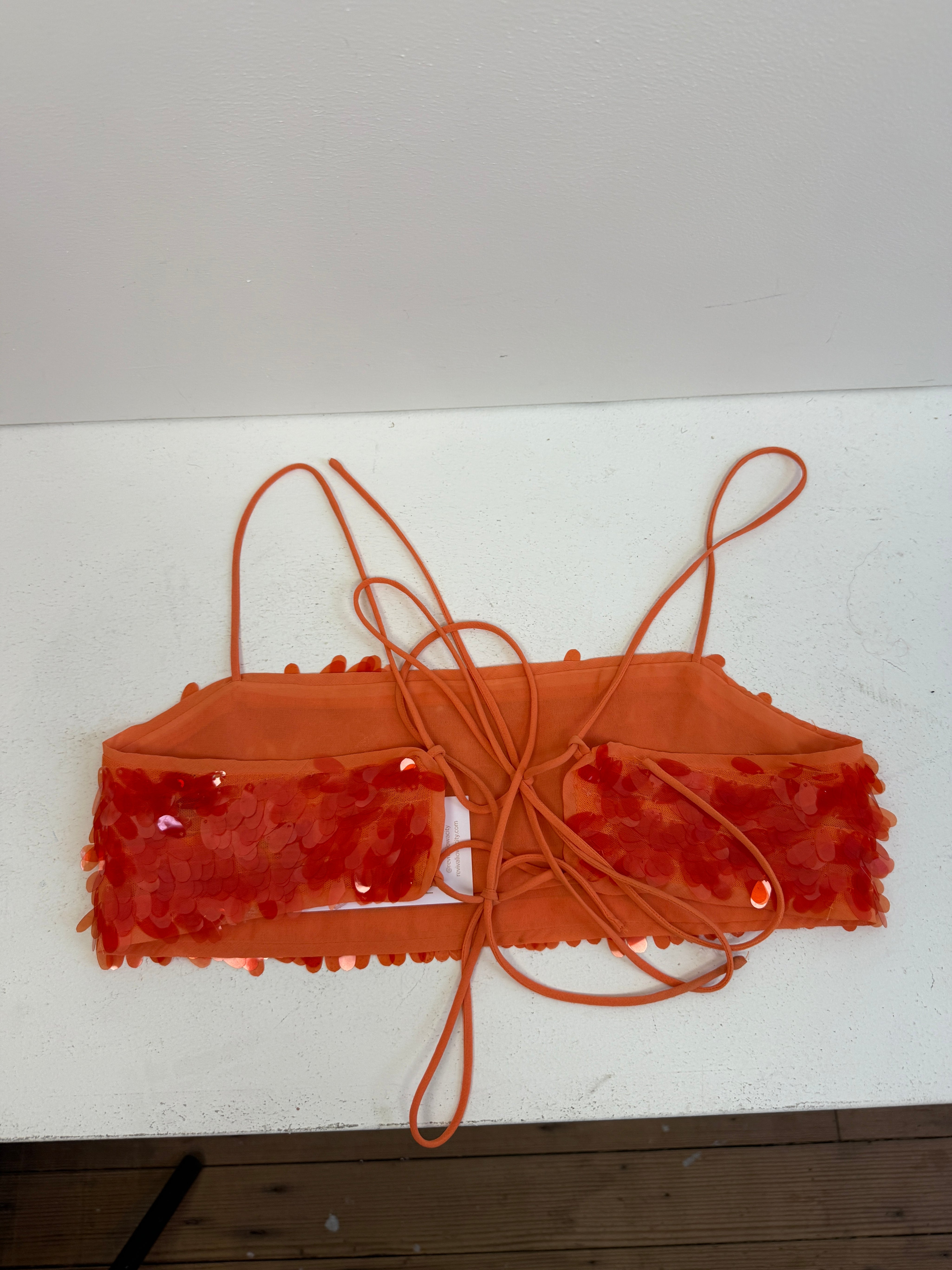 Rotate by Christensen Birger Sequin Bra Top (6/M)