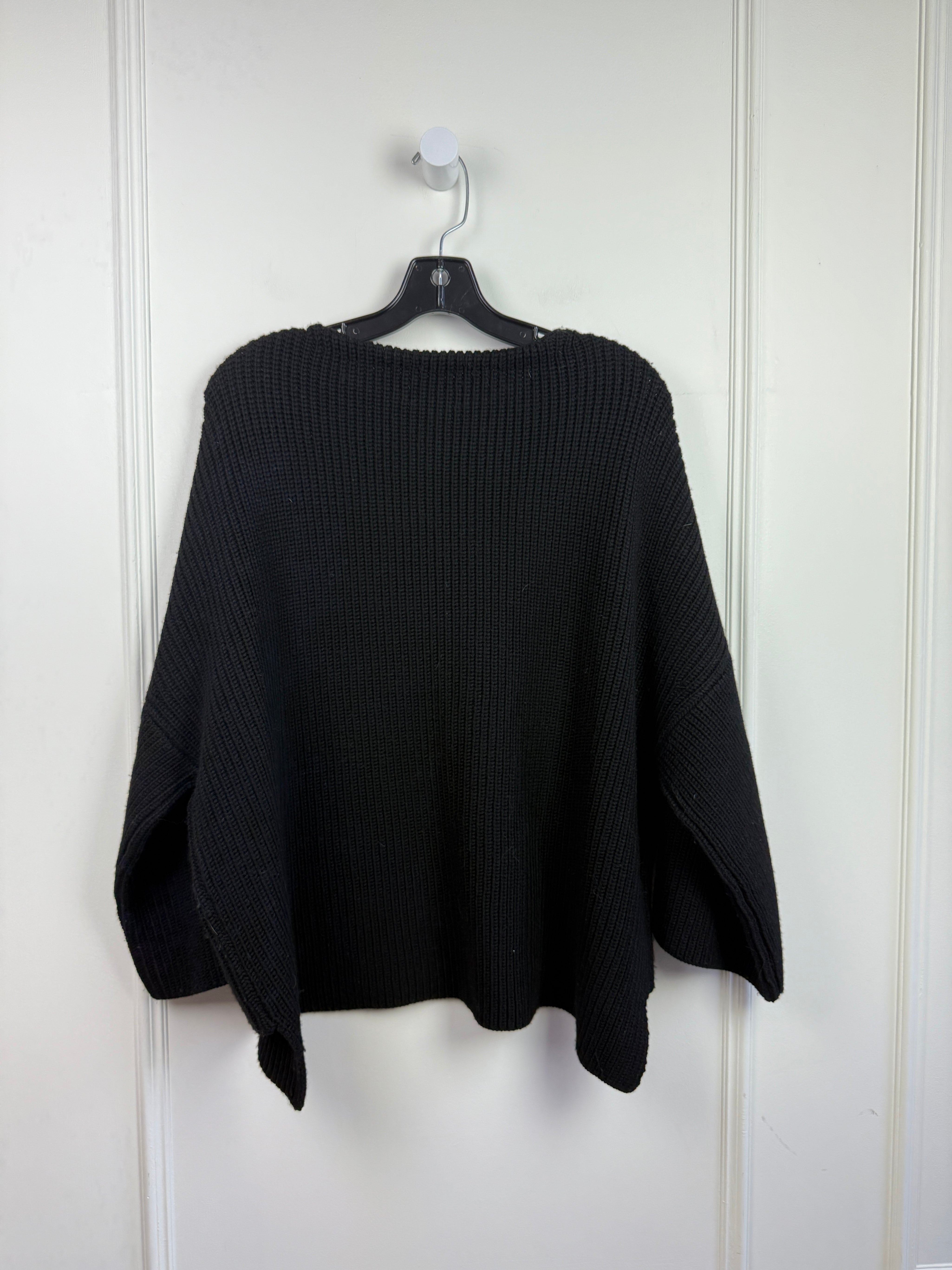 Psophia Black Chunky Knit Sweater (M)