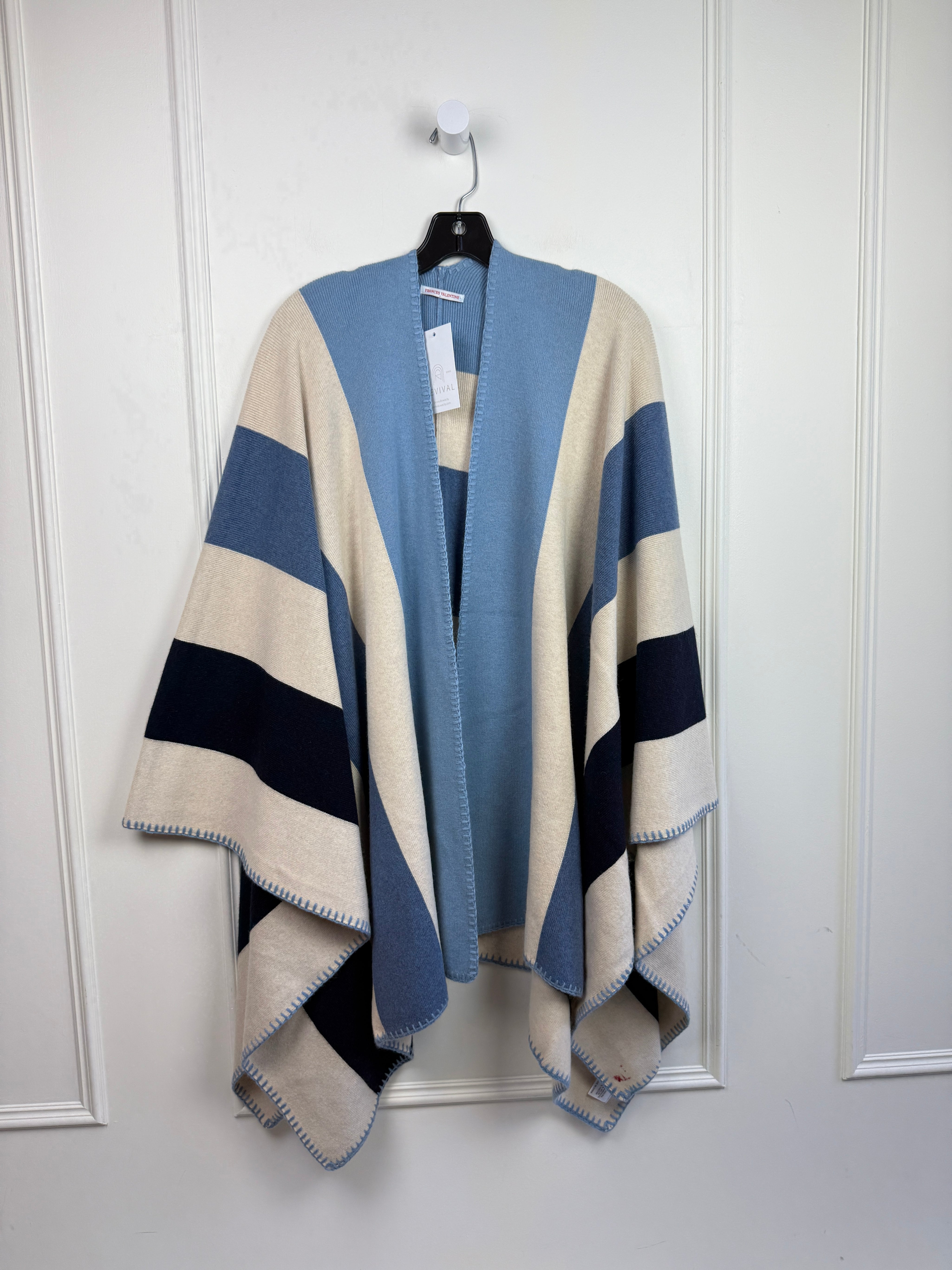 Francis Valentine Striped Classic Wrap (OS)