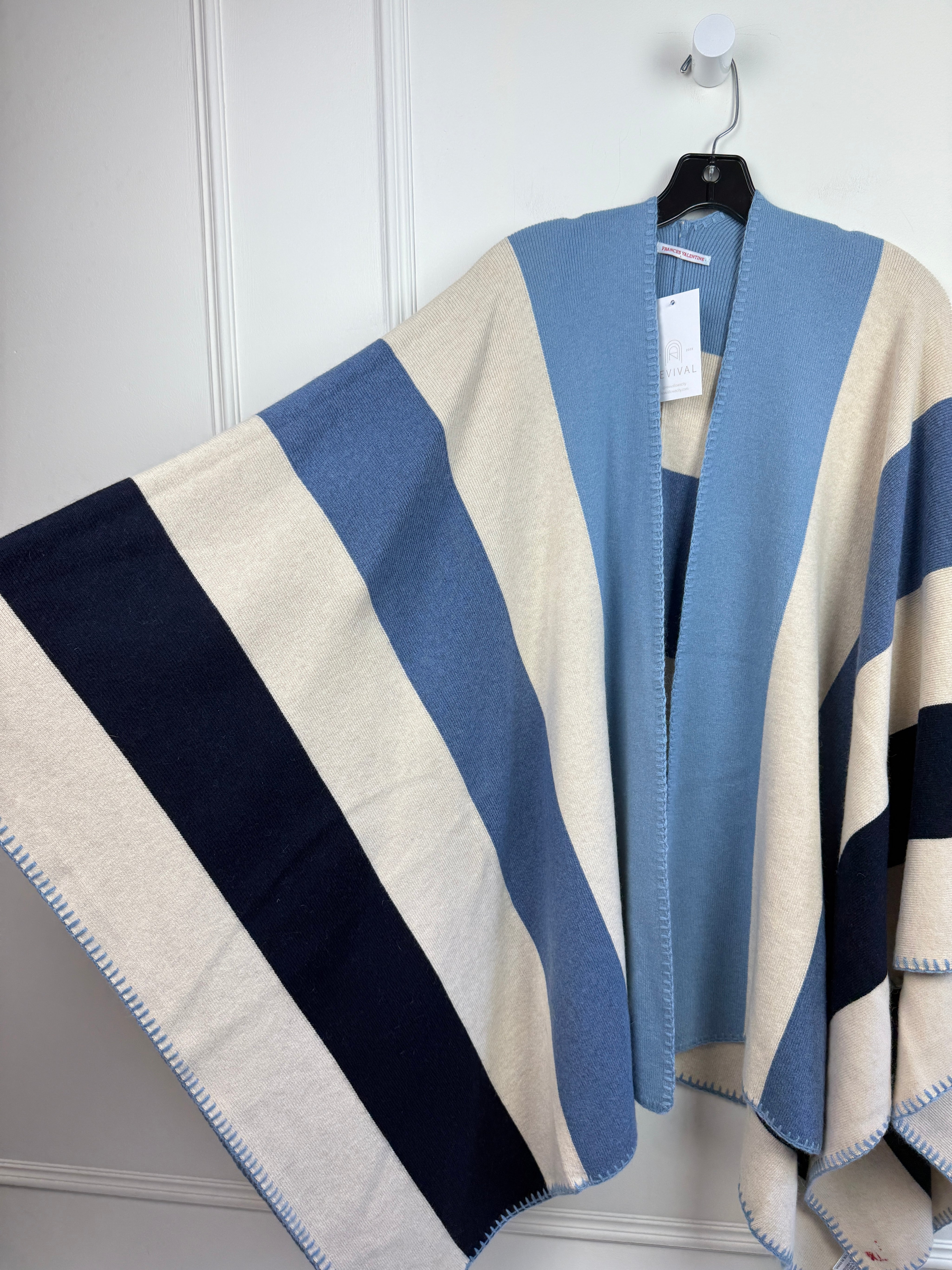 Francis Valentine Striped Classic Wrap (OS)