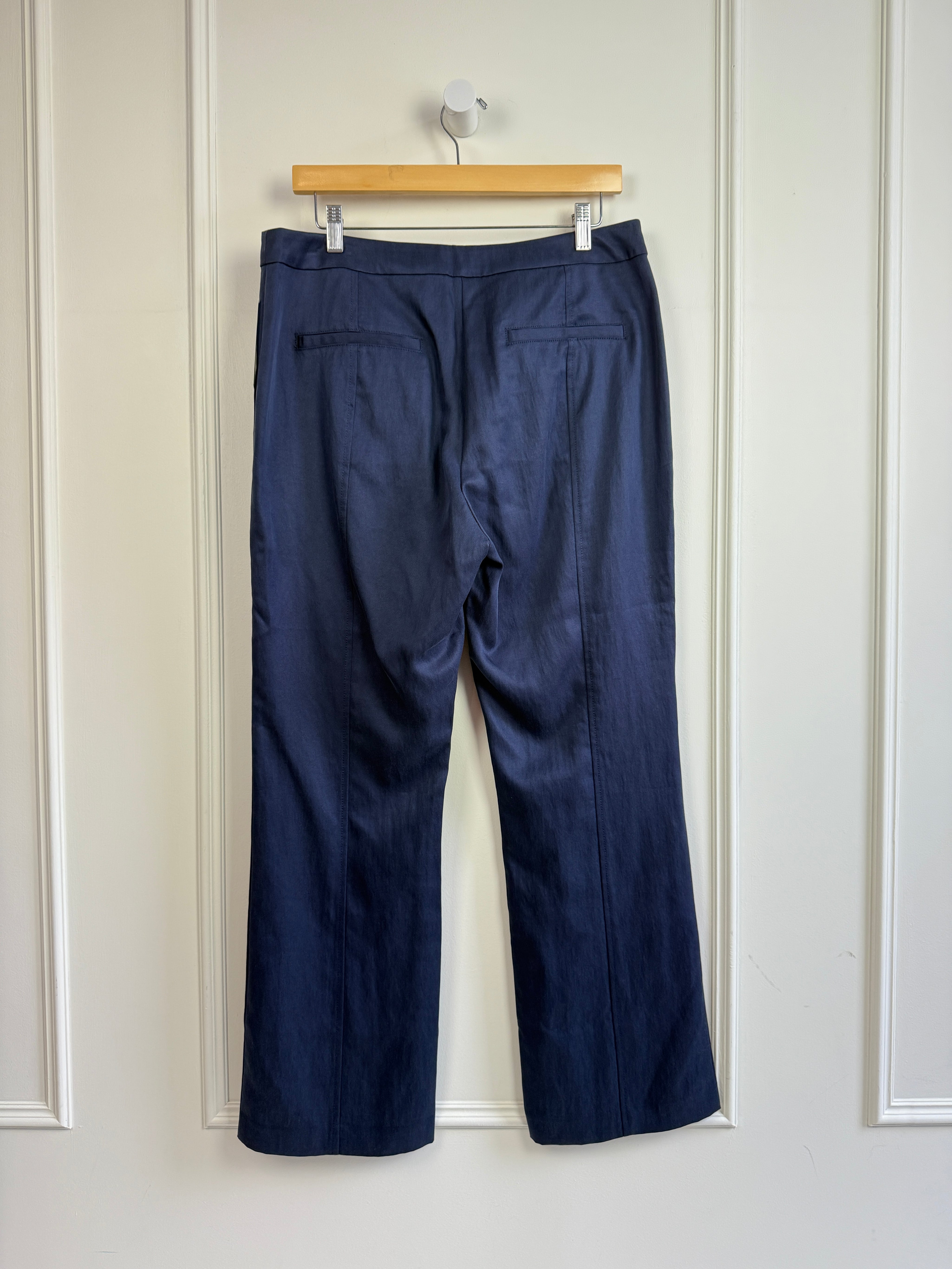 Ulla Johnson Navy Marte Pant (4/27)