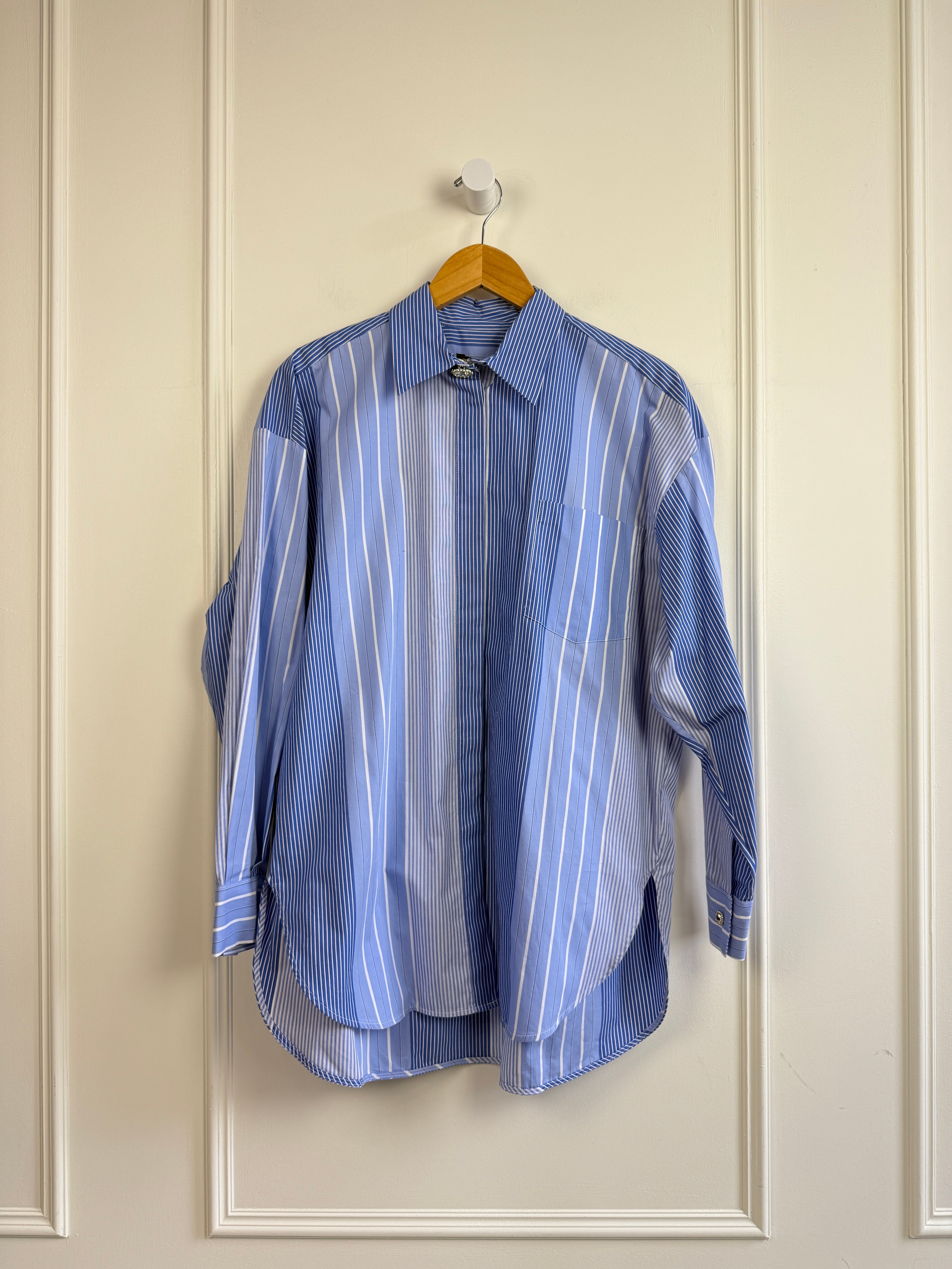 Maje Striped Button Down (S)
