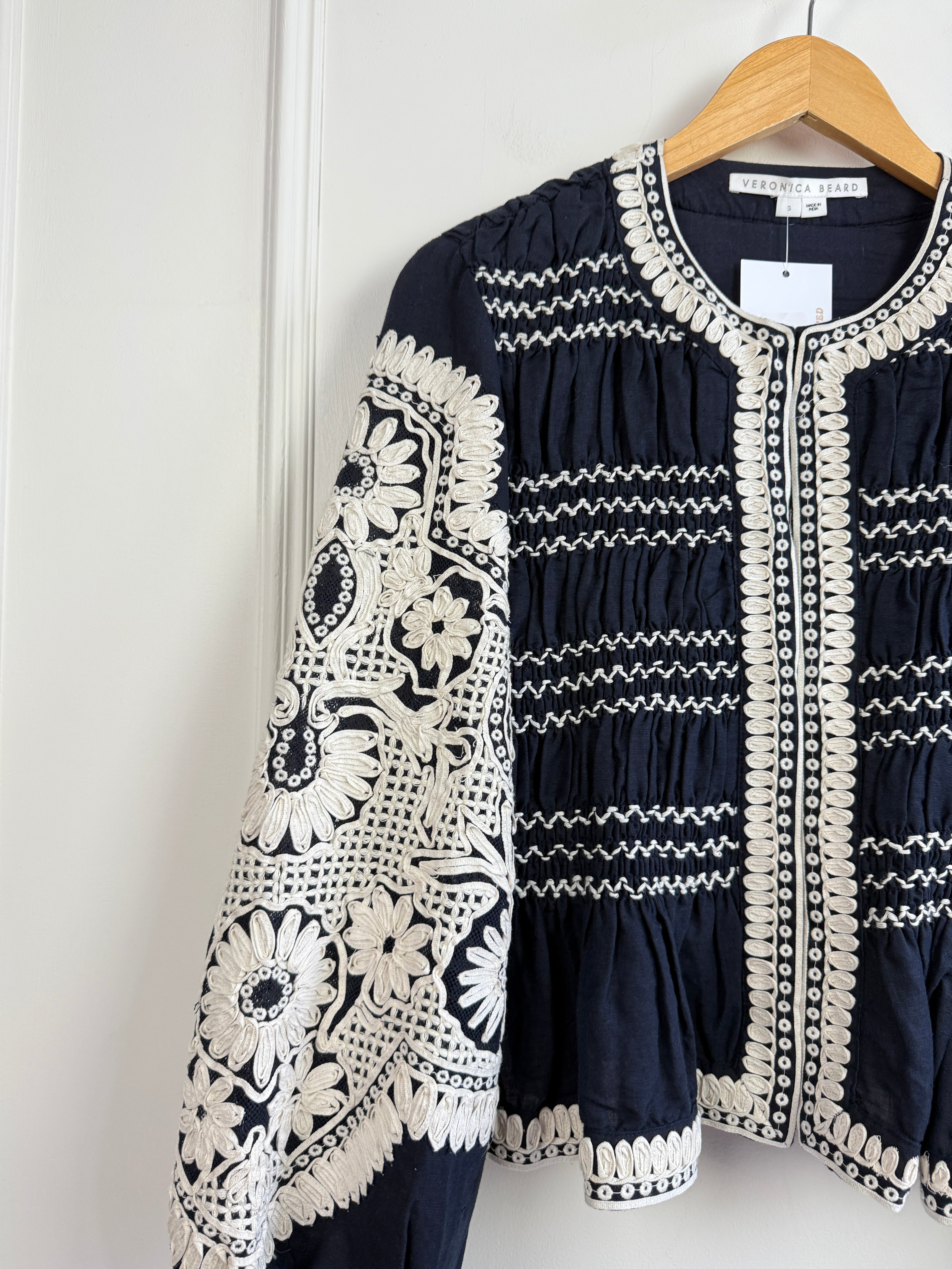 Veronica Beard Navy & White Jacket (S)