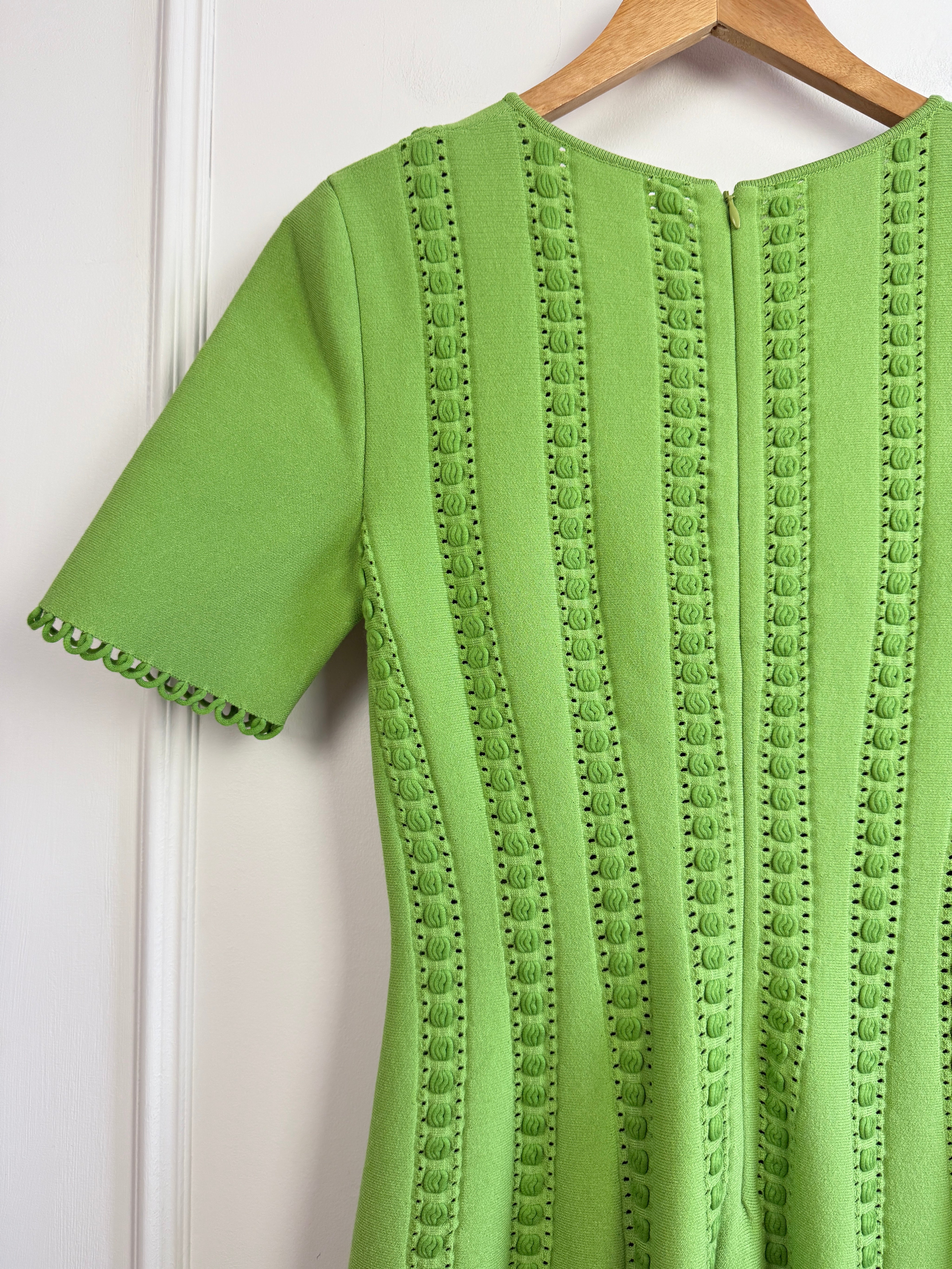 Oscar De La Renta Green Dress (M)