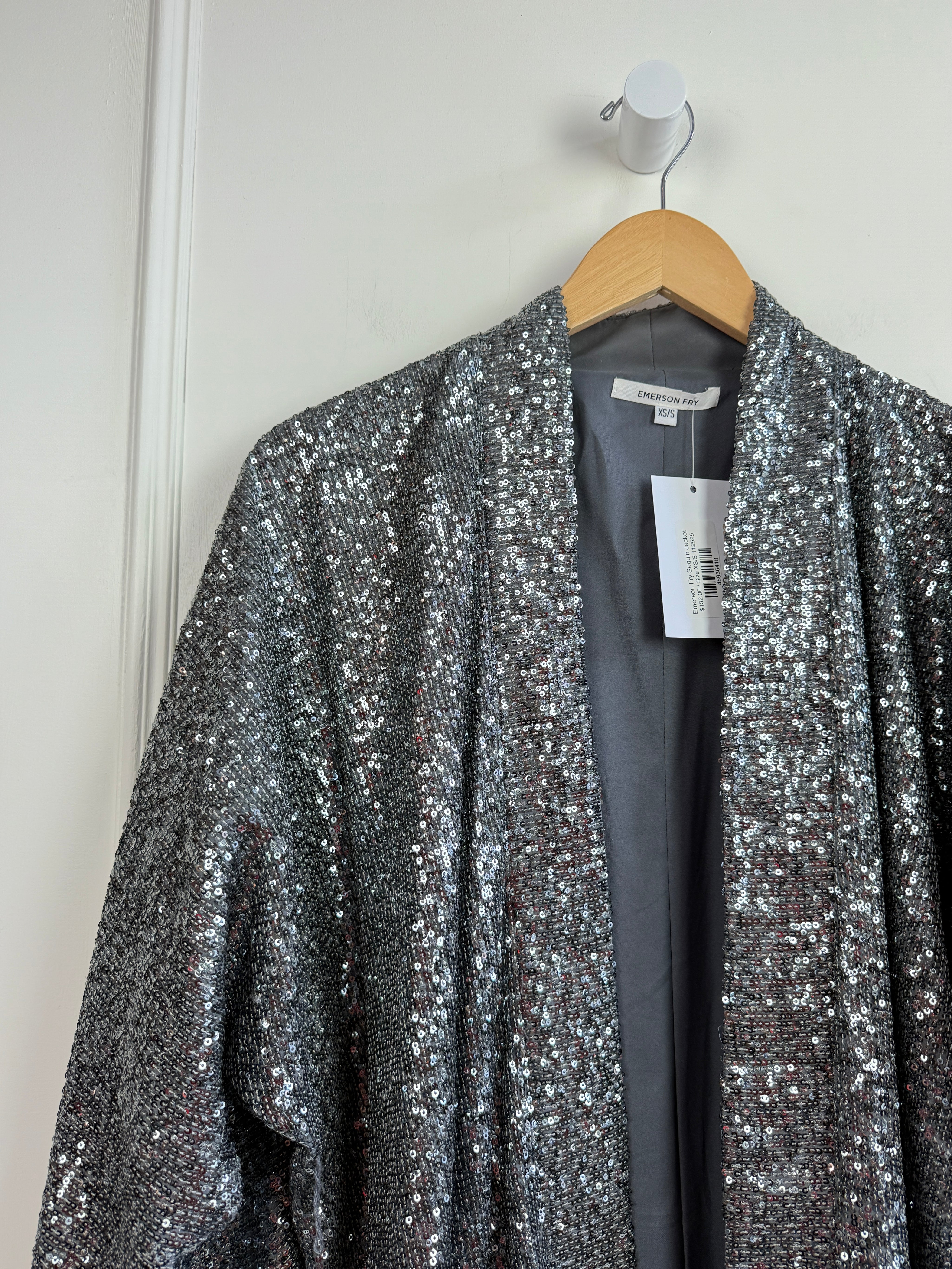 Emerson Fry Sequin Jacket (XS/S)
