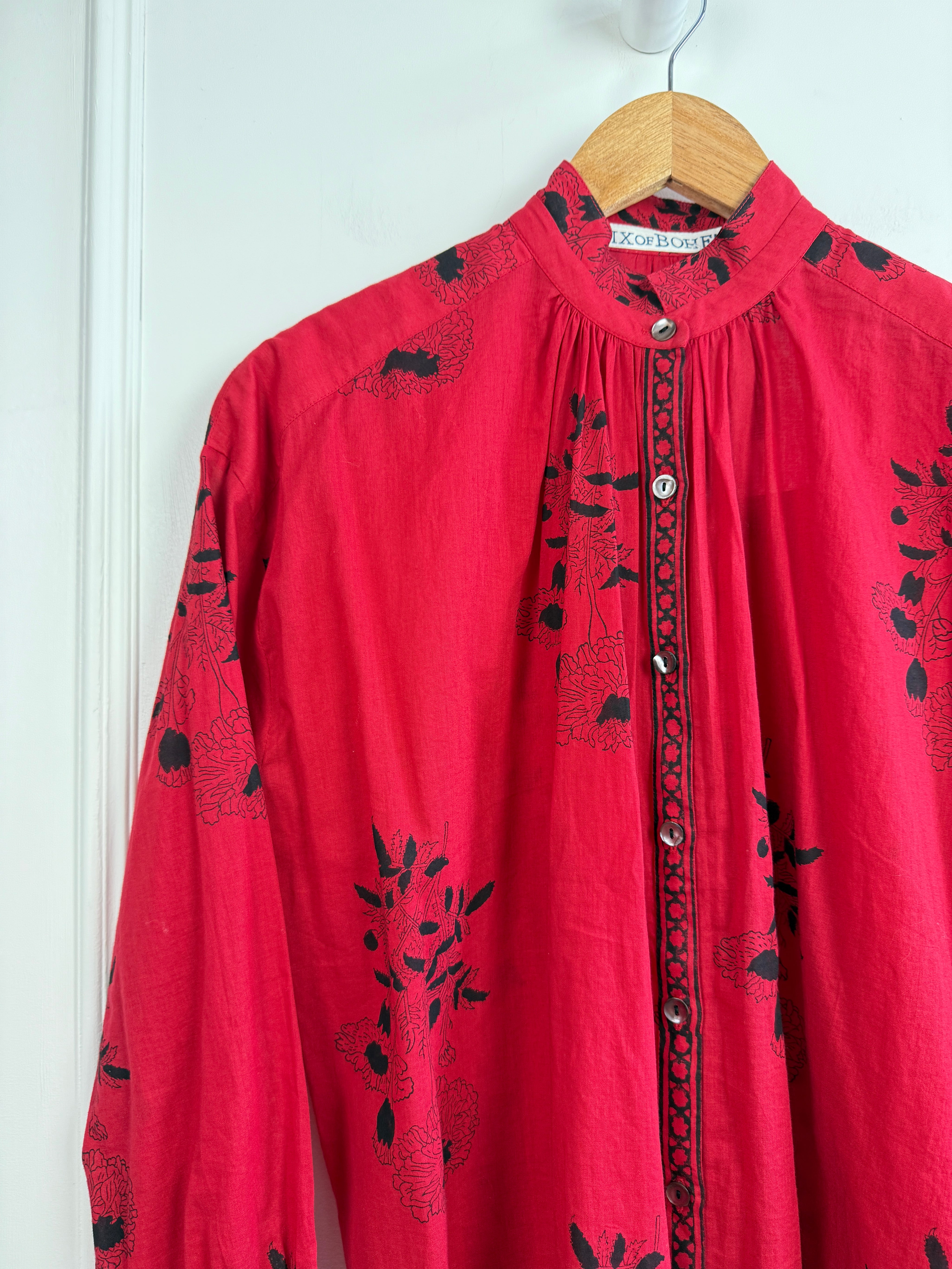 Alix of Bohemia Red Blouse (S)