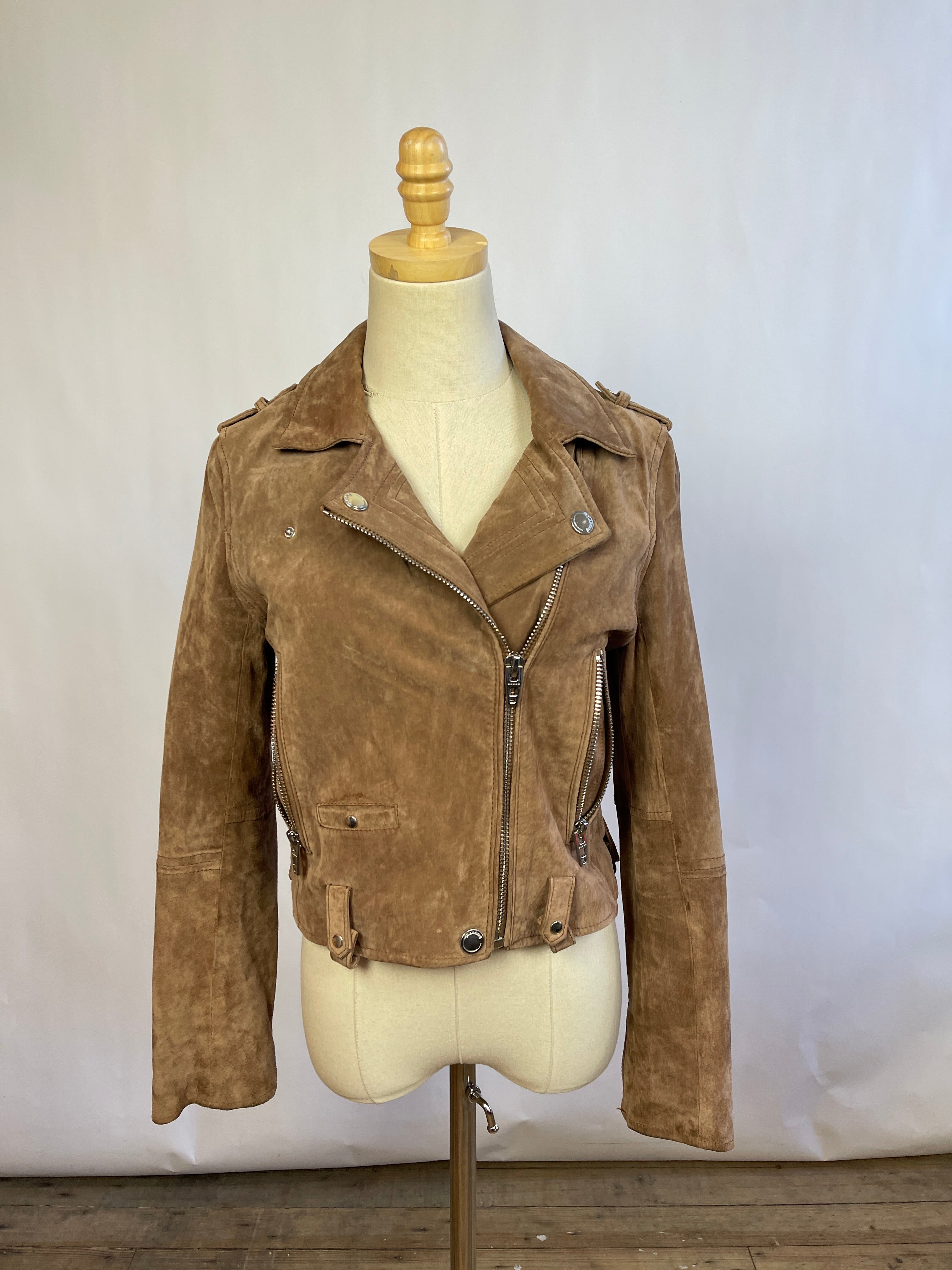 Blank NYC Brown Suede Jacket (S)