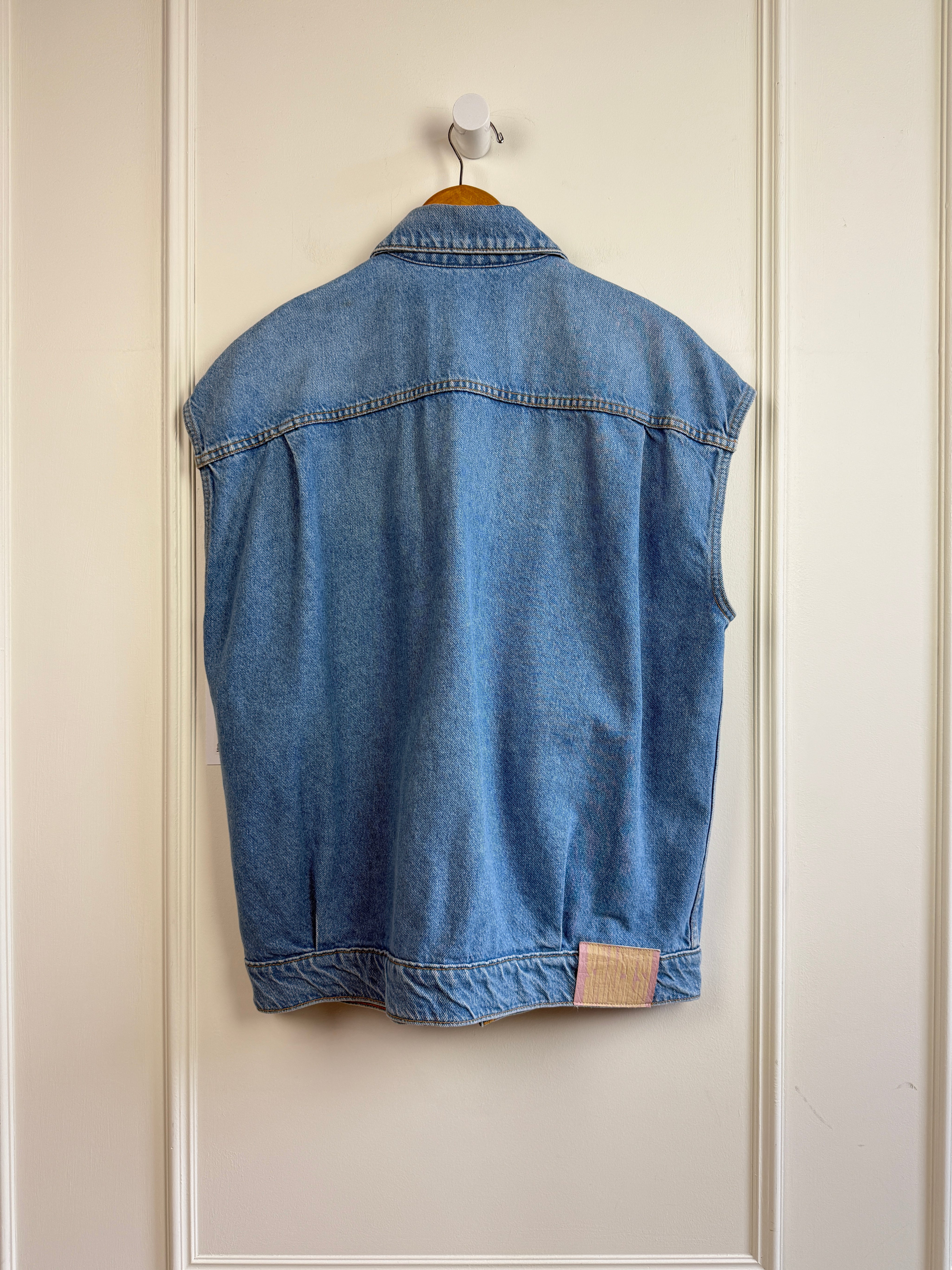 Mother Denim "The Big Bite Vest" (XS)