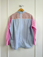 Essentiel Antwerp Famille Striped Buttondown Shirt (M)