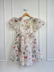 Farm Rio Sheer Mini Dress (XL)