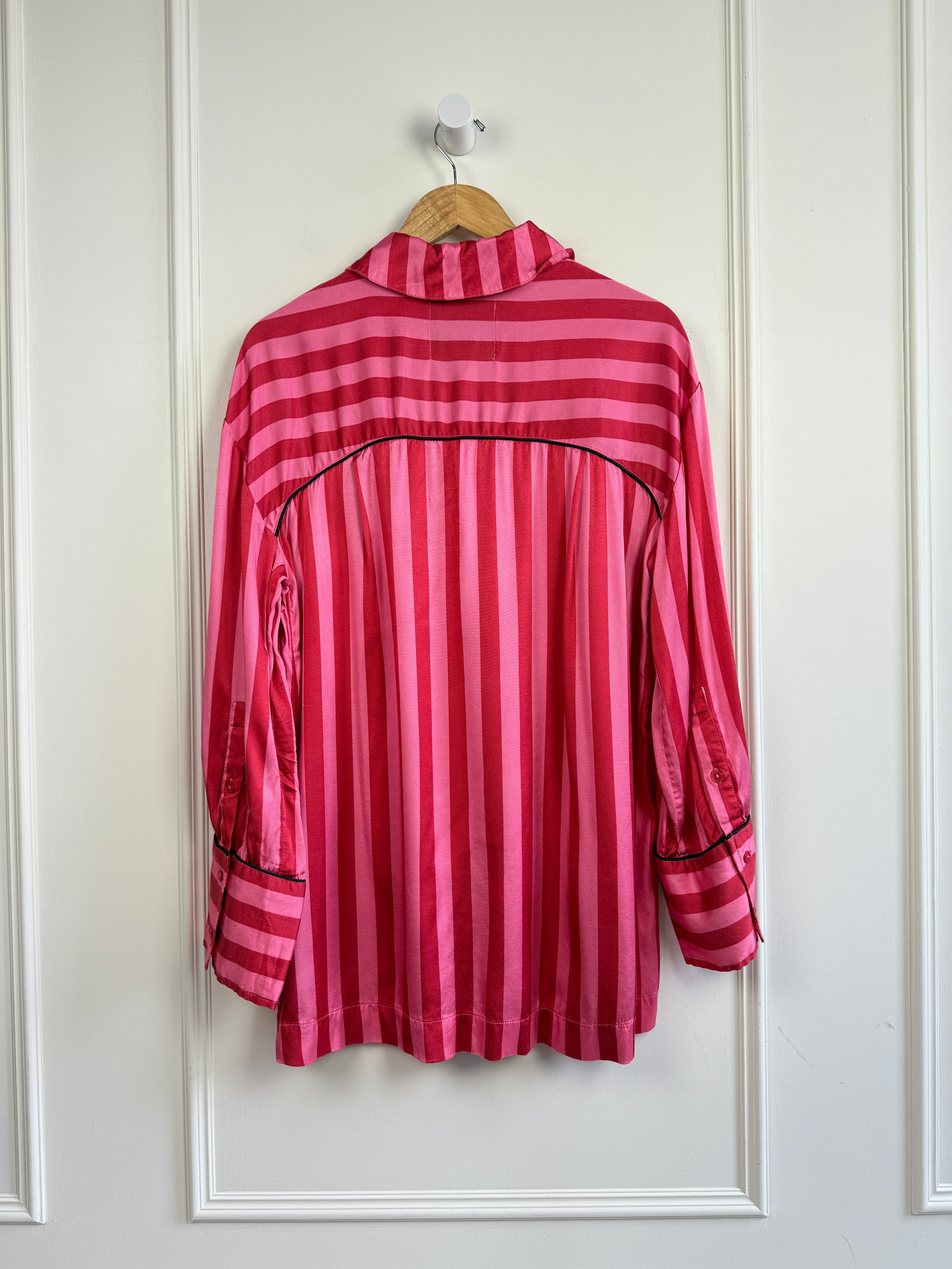 Damson Madder Striped Pajama Top (6 & 8)