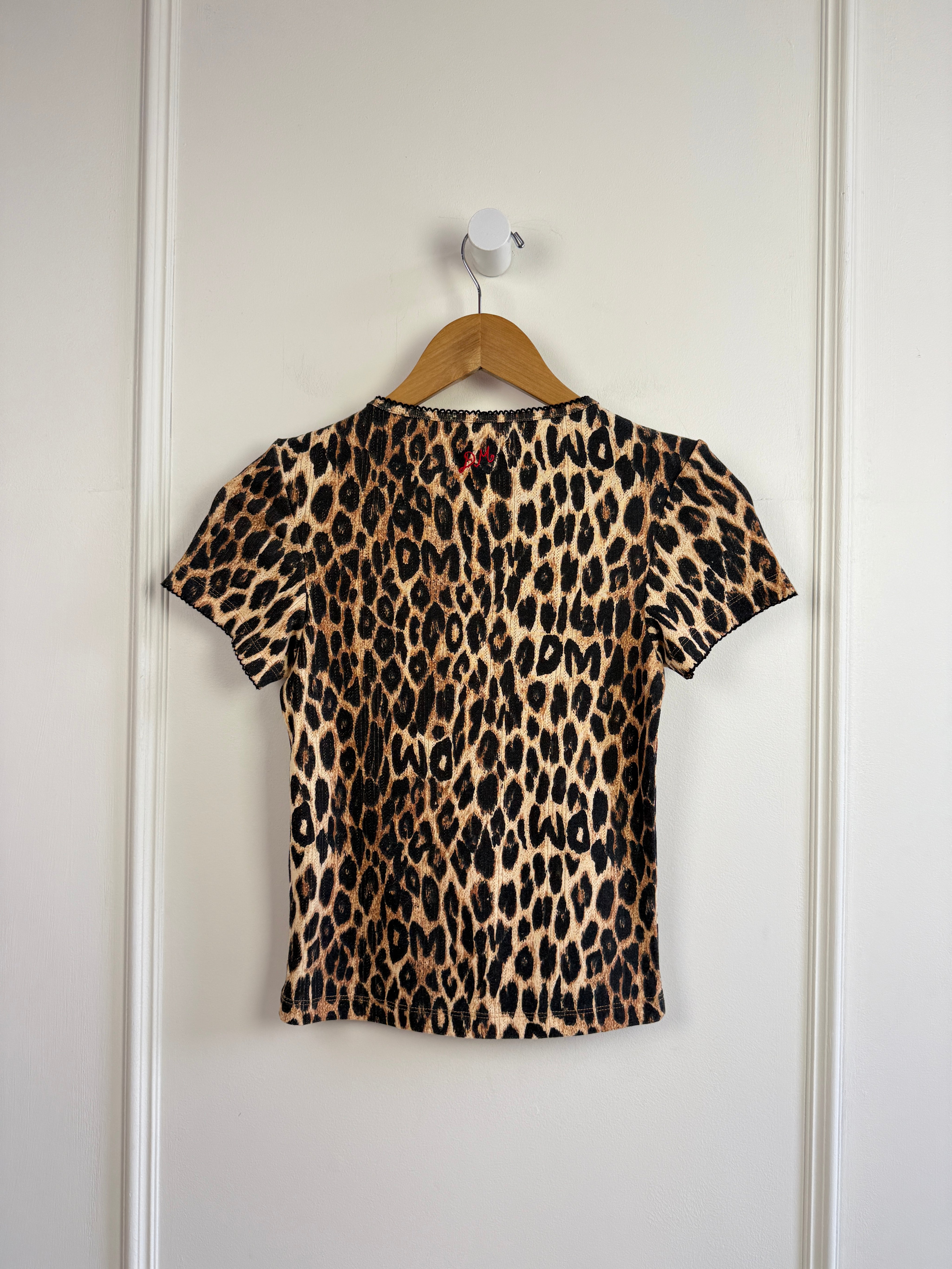 Damson Madder Cheetah Print Top (Size 2, 4, 8)