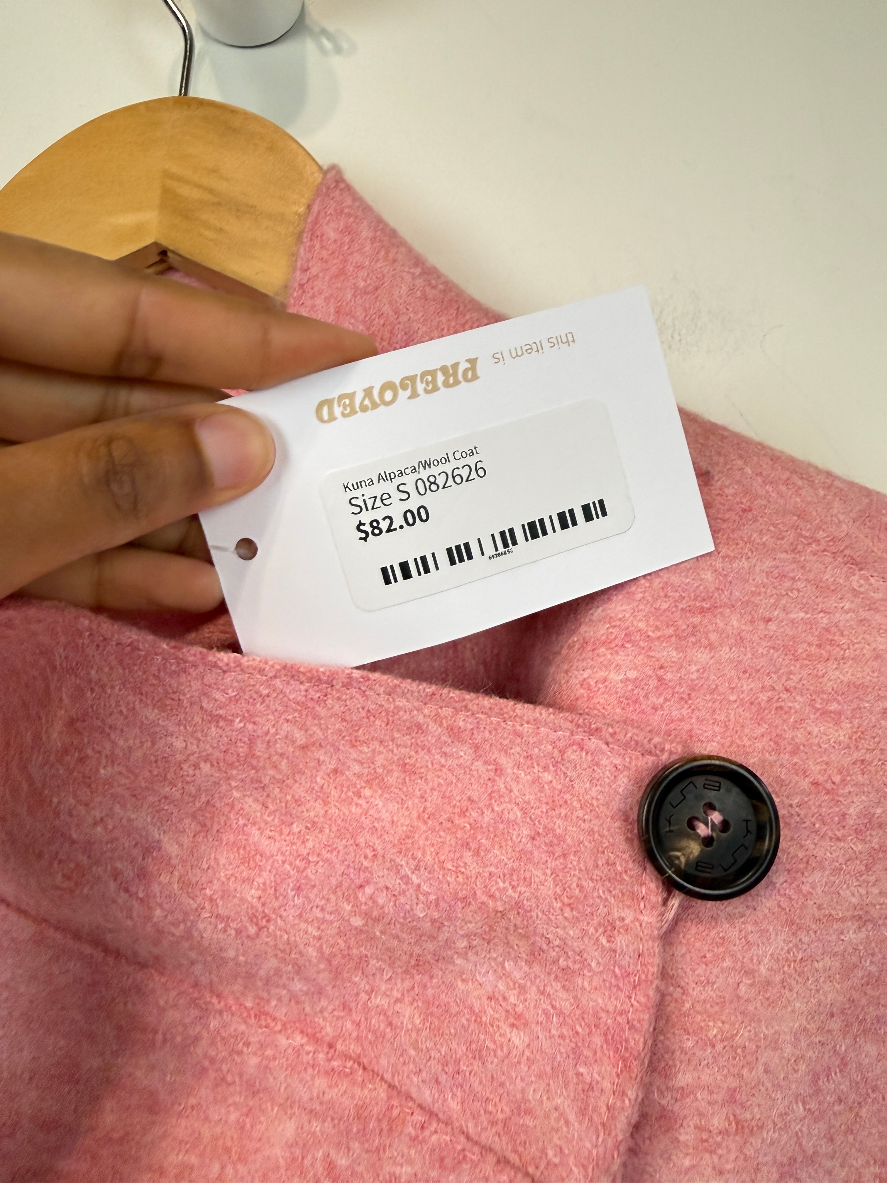 Kuna Alpaca/Wool Coat (S)